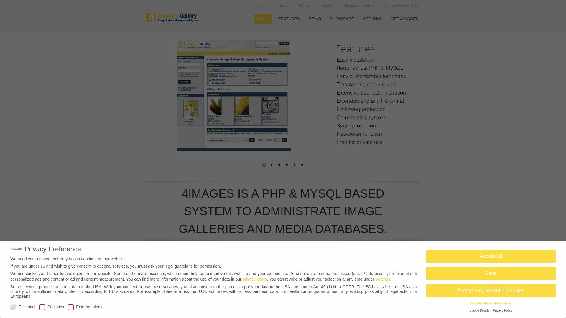 Estado web 4homepages.de está   ONLINE