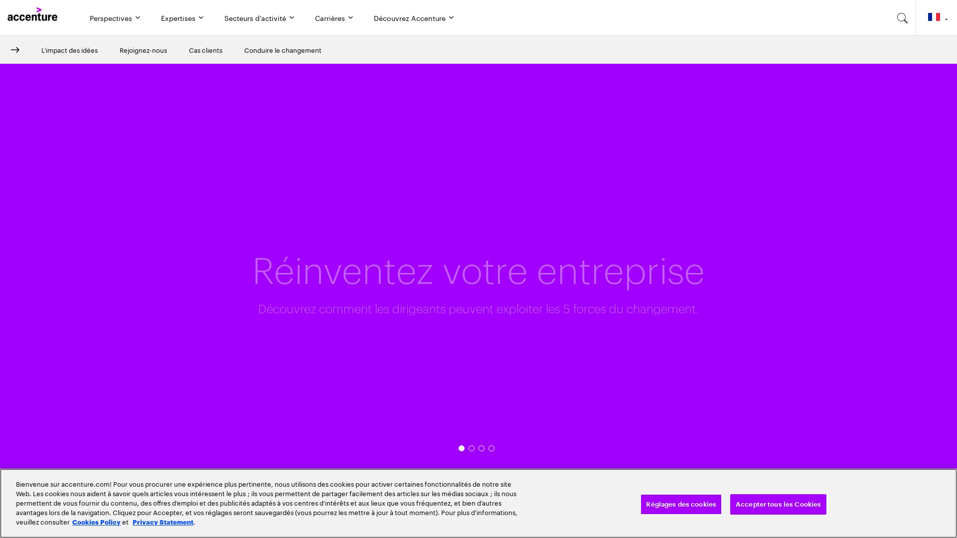 Estado web accenture.com está   ONLINE