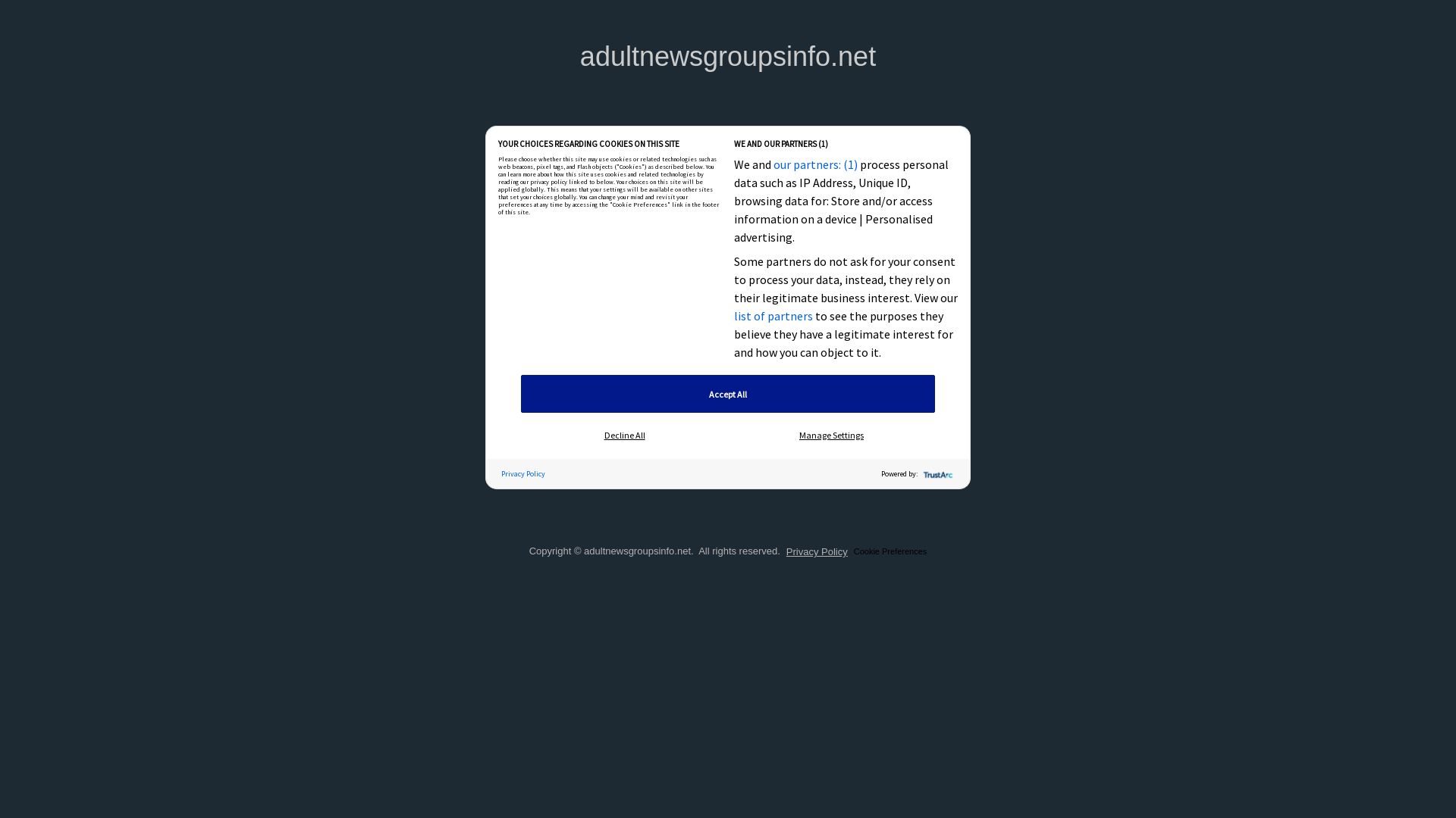 Estado web adultnewsgroupsinfo.net está   ONLINE