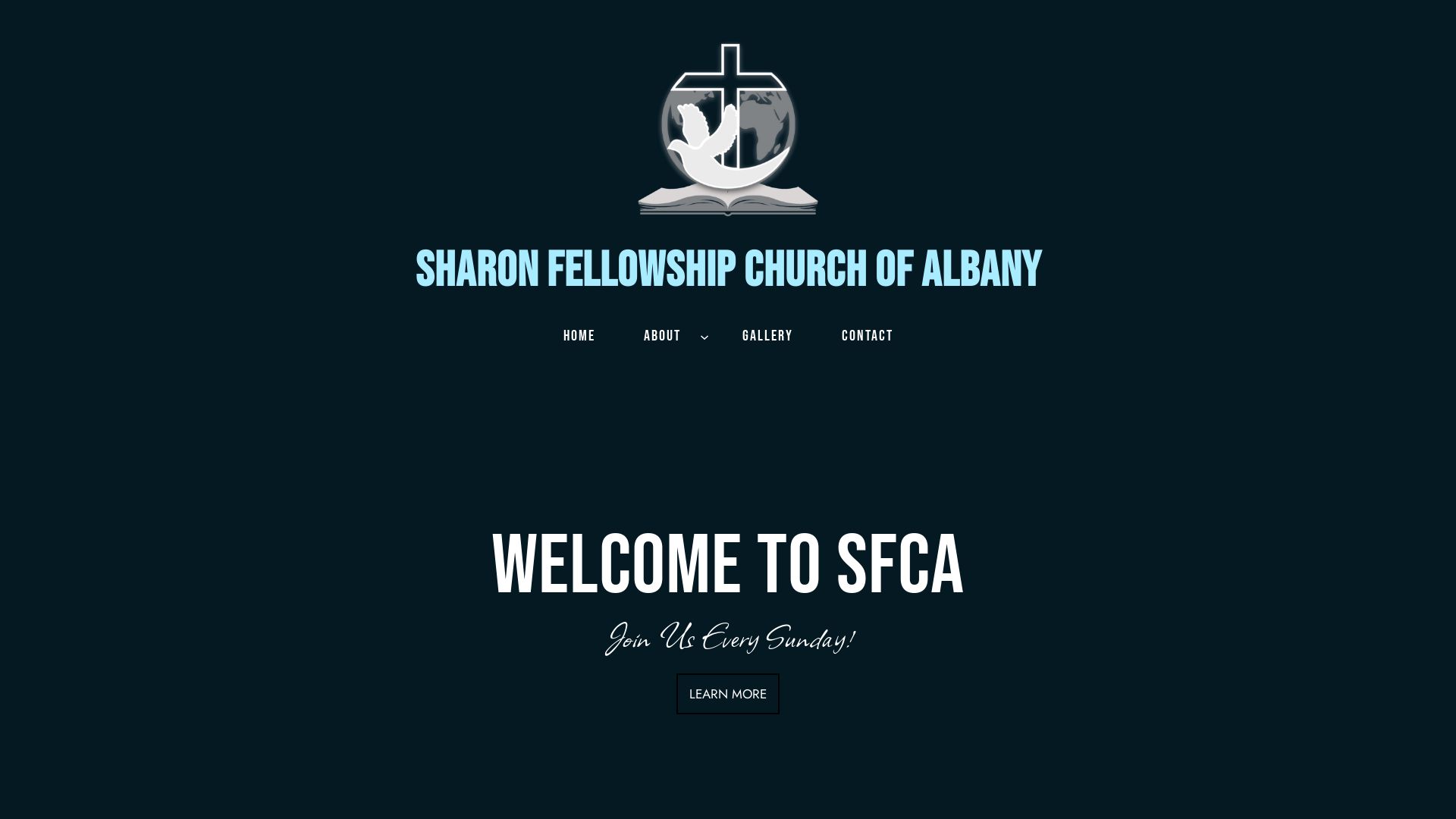 Estado web albanysharonchurch.org está   ONLINE