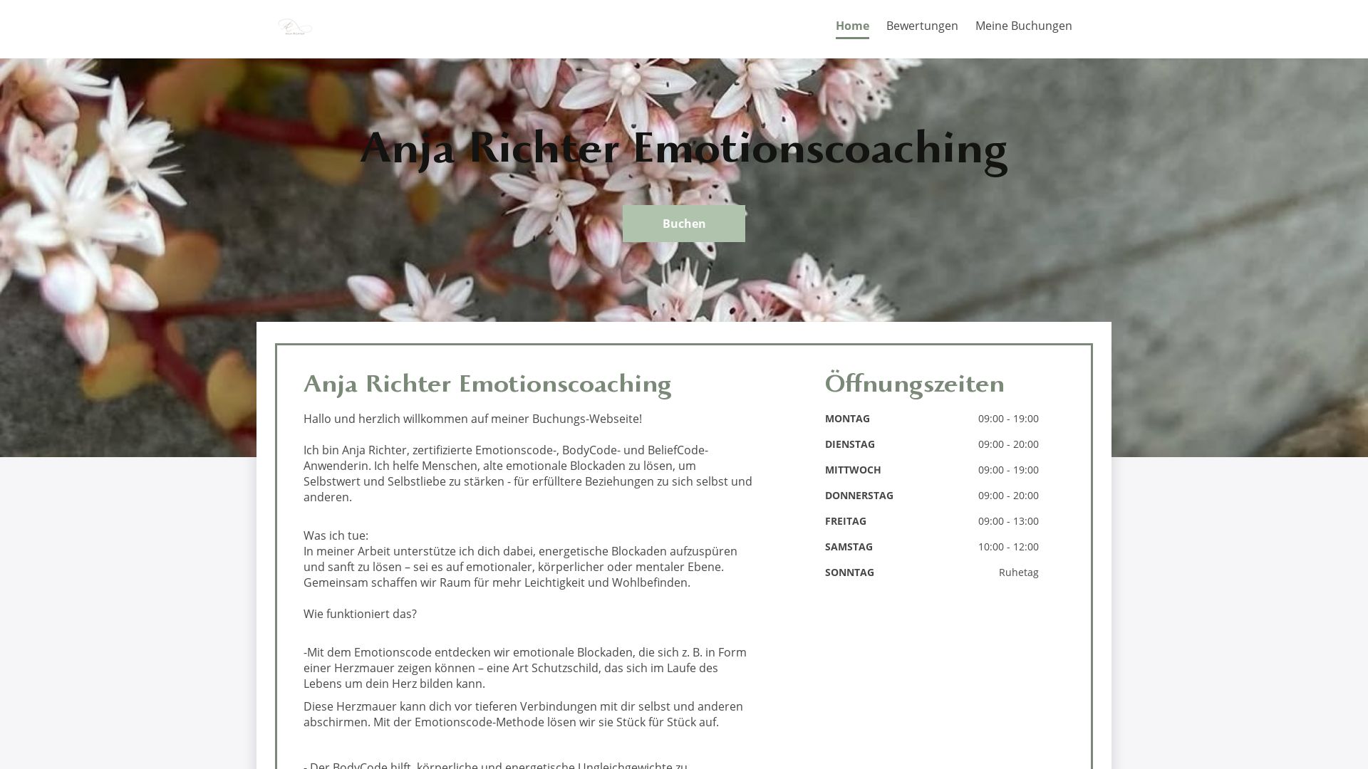 Estado web anja-richter.de está   ONLINE