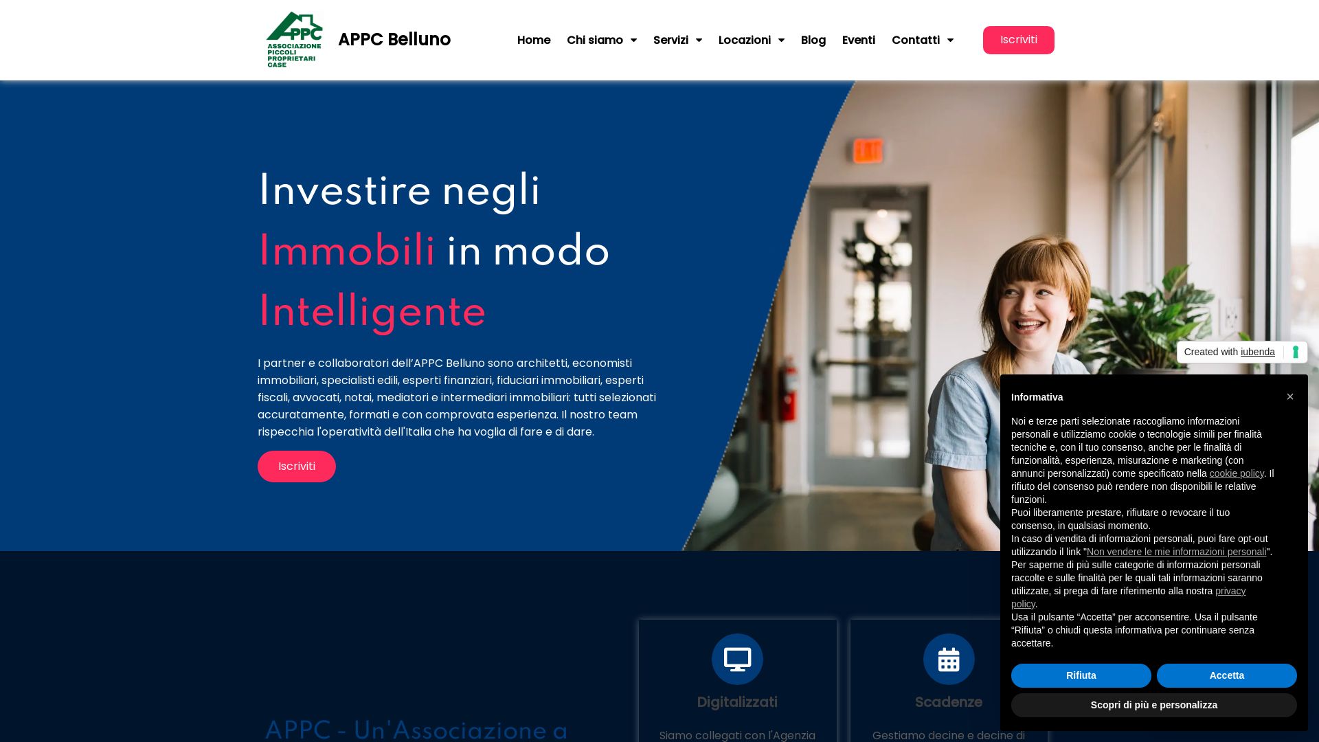 Estado web appcbelluno.it está   ONLINE