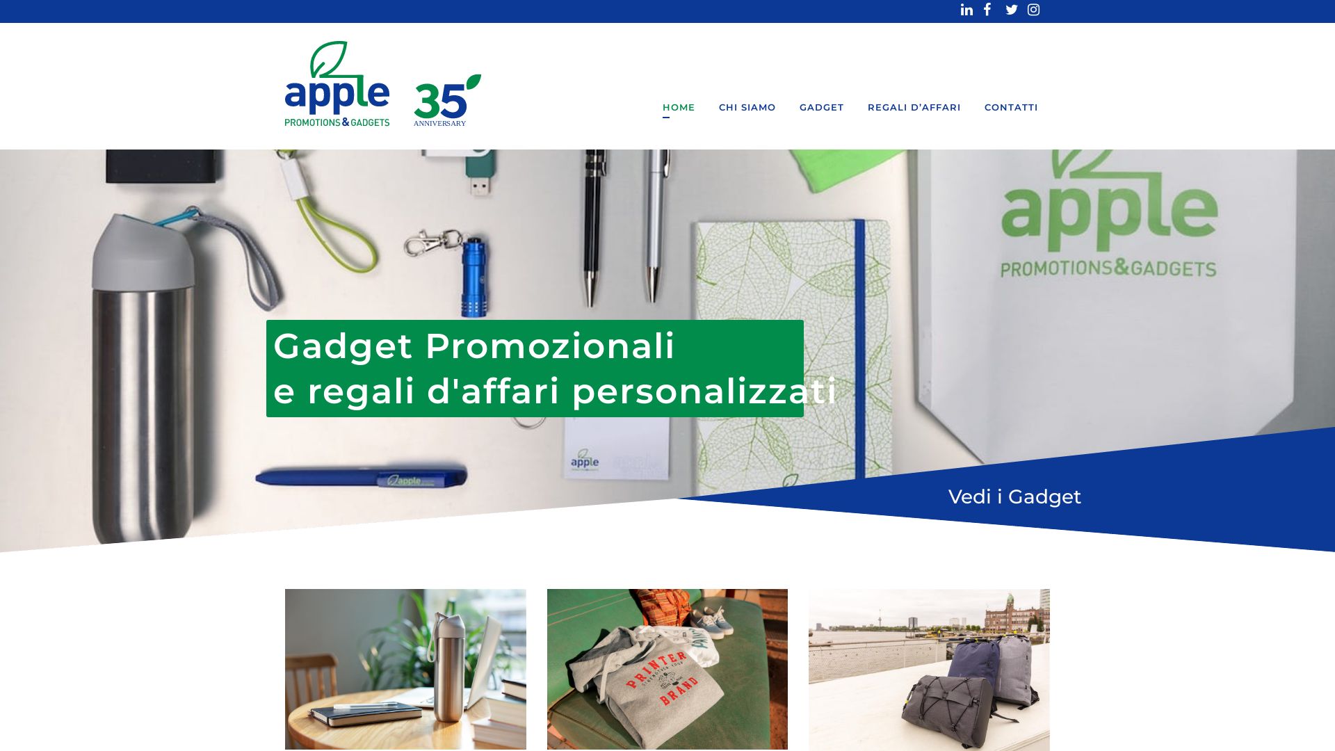 Estado web applepromo.it está   ONLINE