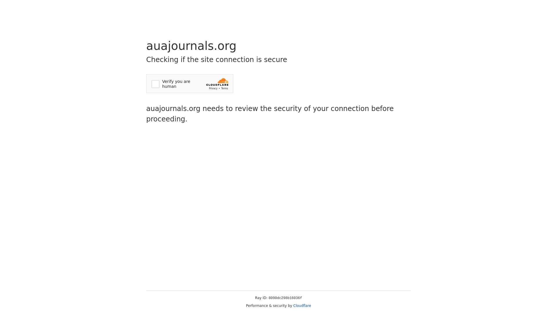 Estado web auajournals.org está   ONLINE