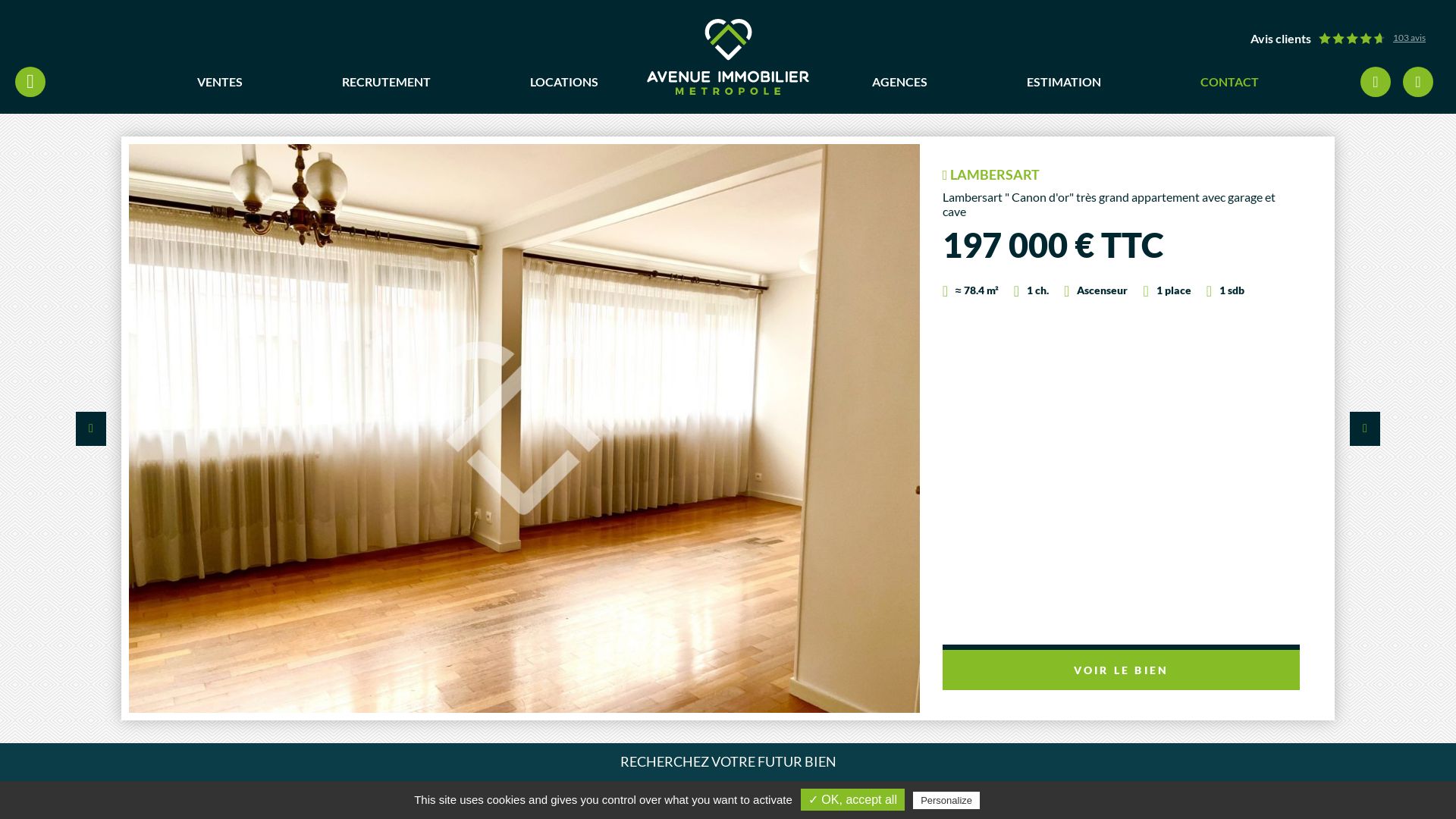 Estado web avenue-immobilier-metropole.fr está   ONLINE