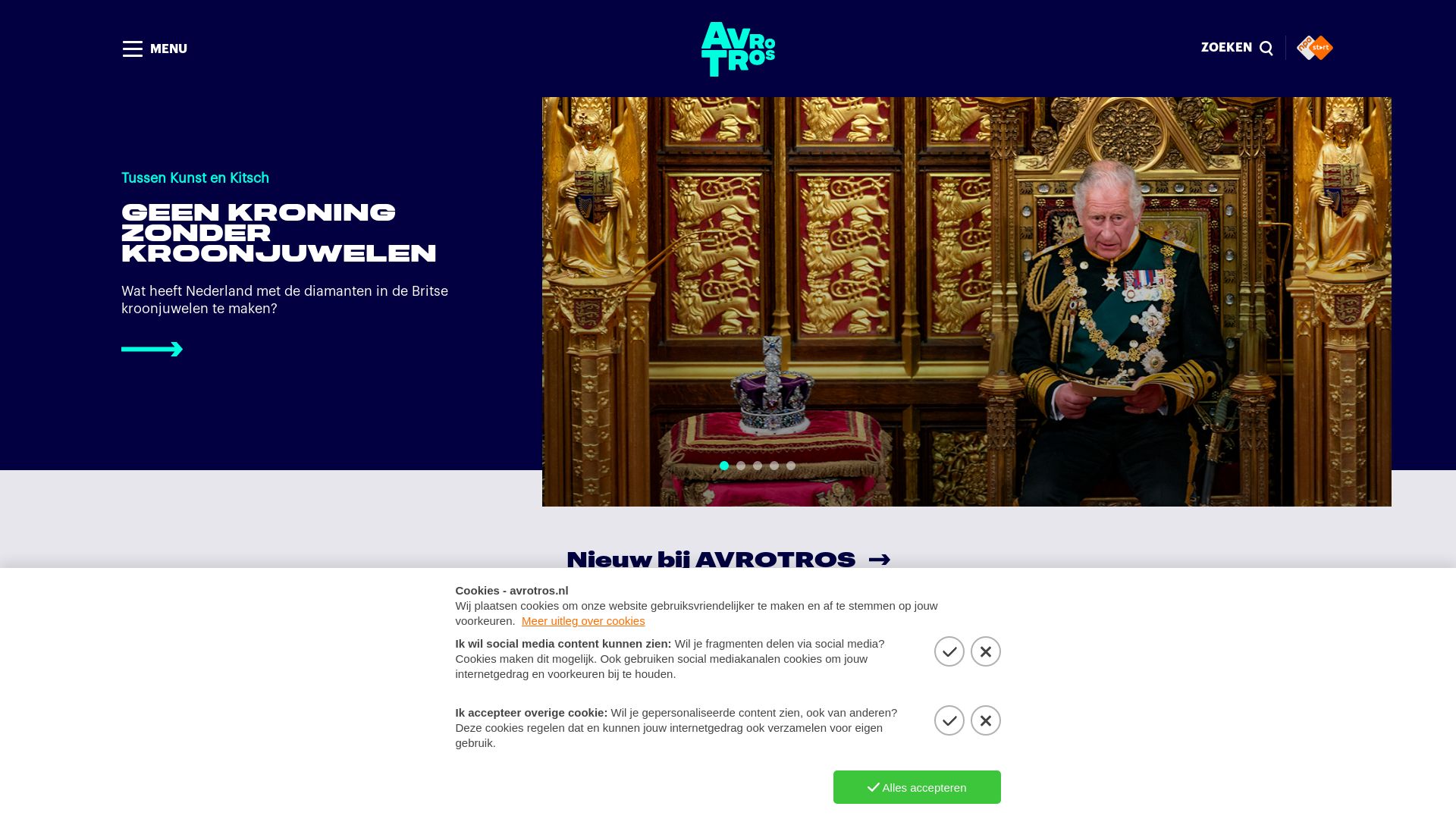 Estado web avrotros.nl está   ONLINE