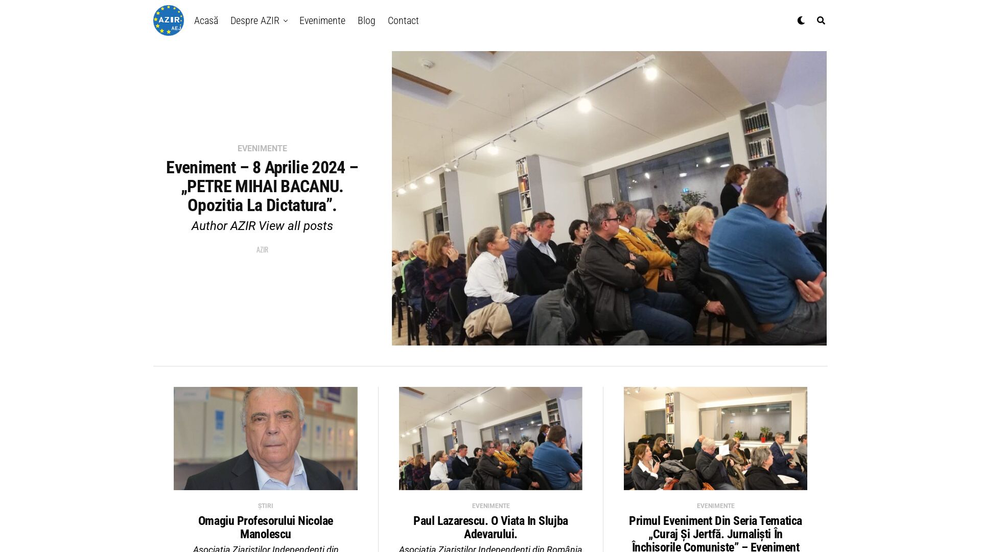 Estado web azir.ro está   ONLINE