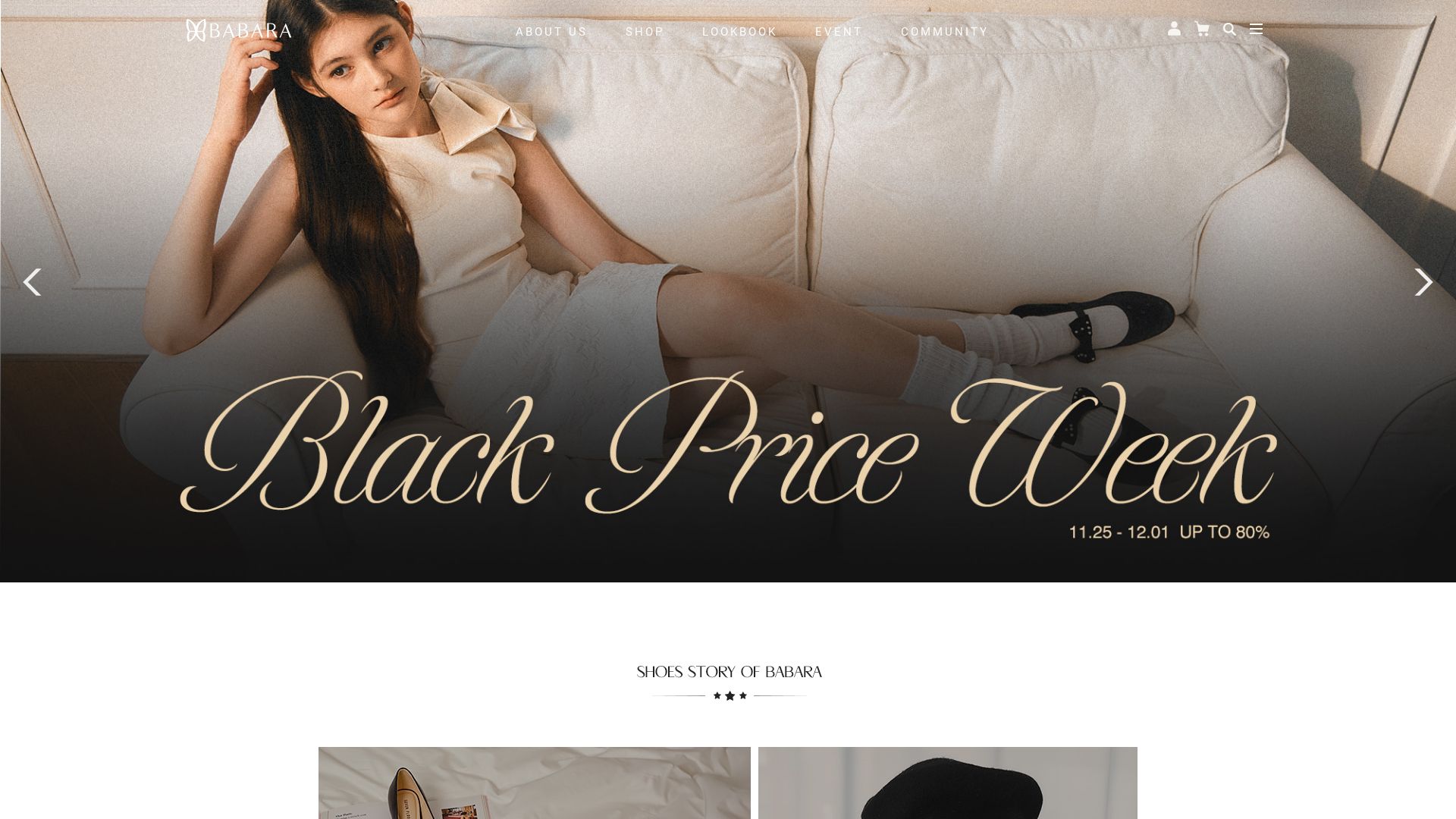 Estado web babaraflat.kr está   ONLINE