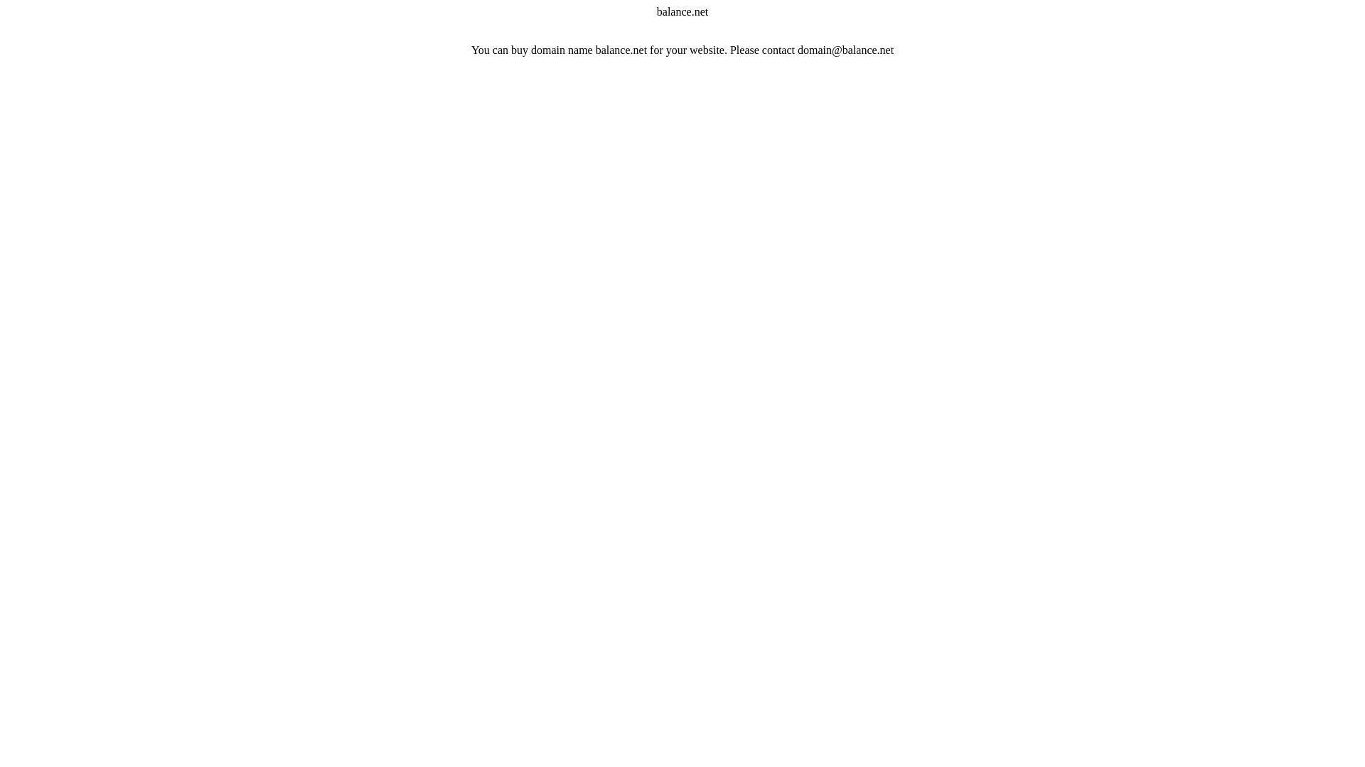 Estado web balance.net está   ONLINE