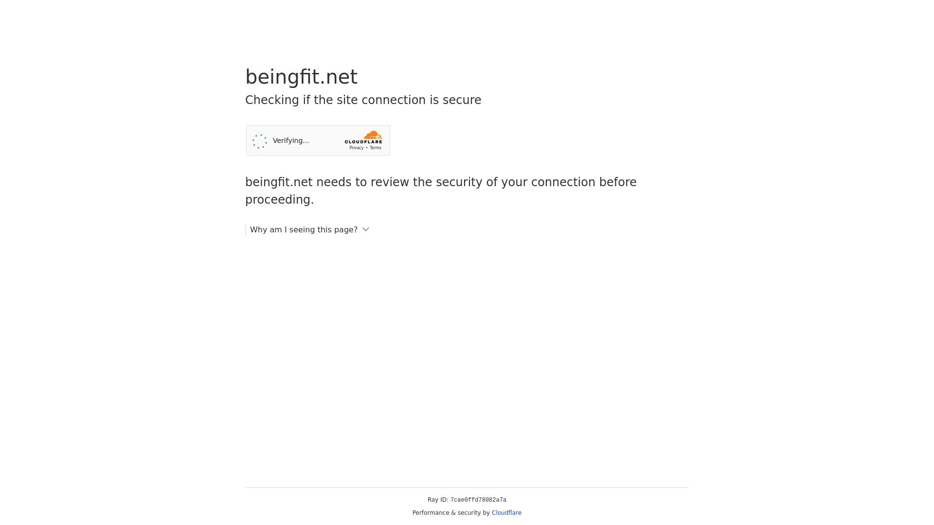 Estado web beingfit.net está   ONLINE