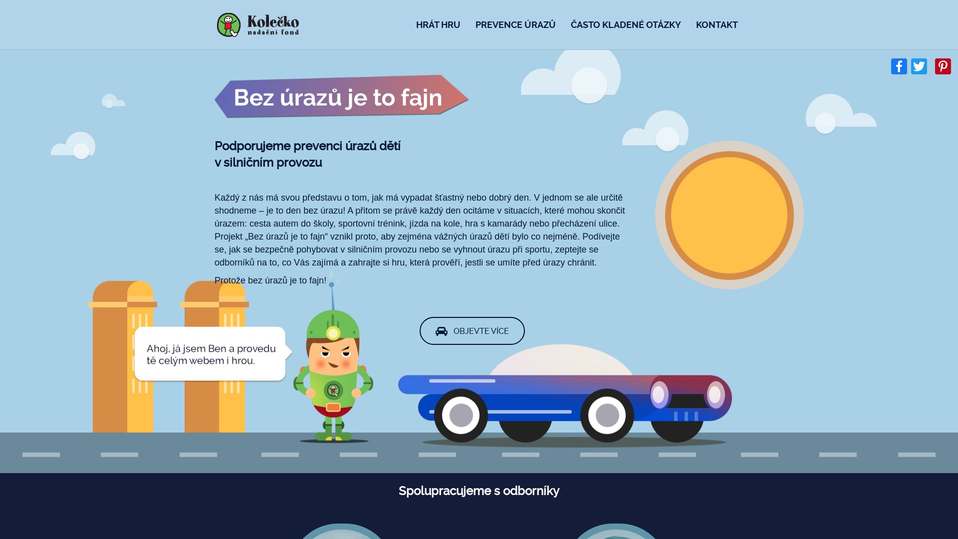 Estado web bezurazujetofajn.cz está   ONLINE
