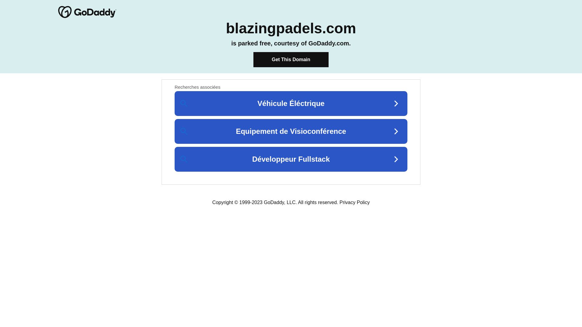 Estado web blazingpadels.com está   ONLINE