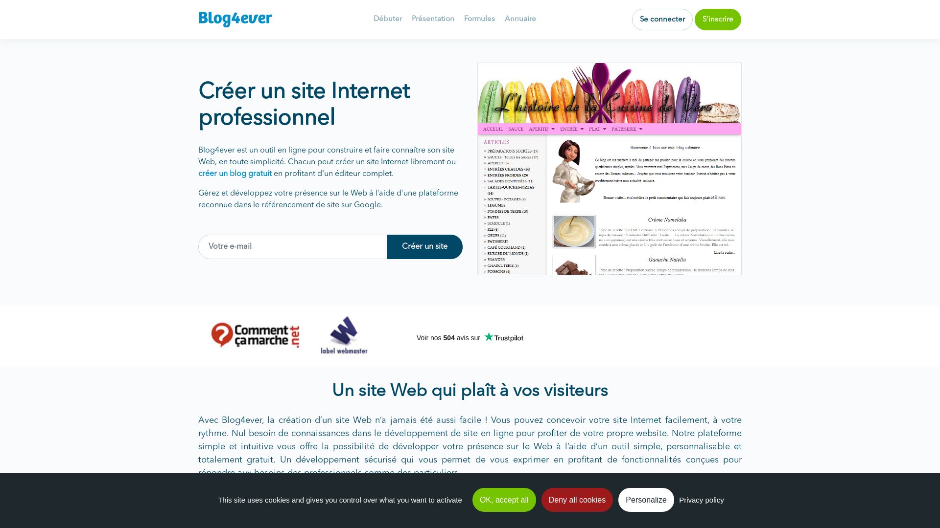 Estado web blog4ever.com está   ONLINE