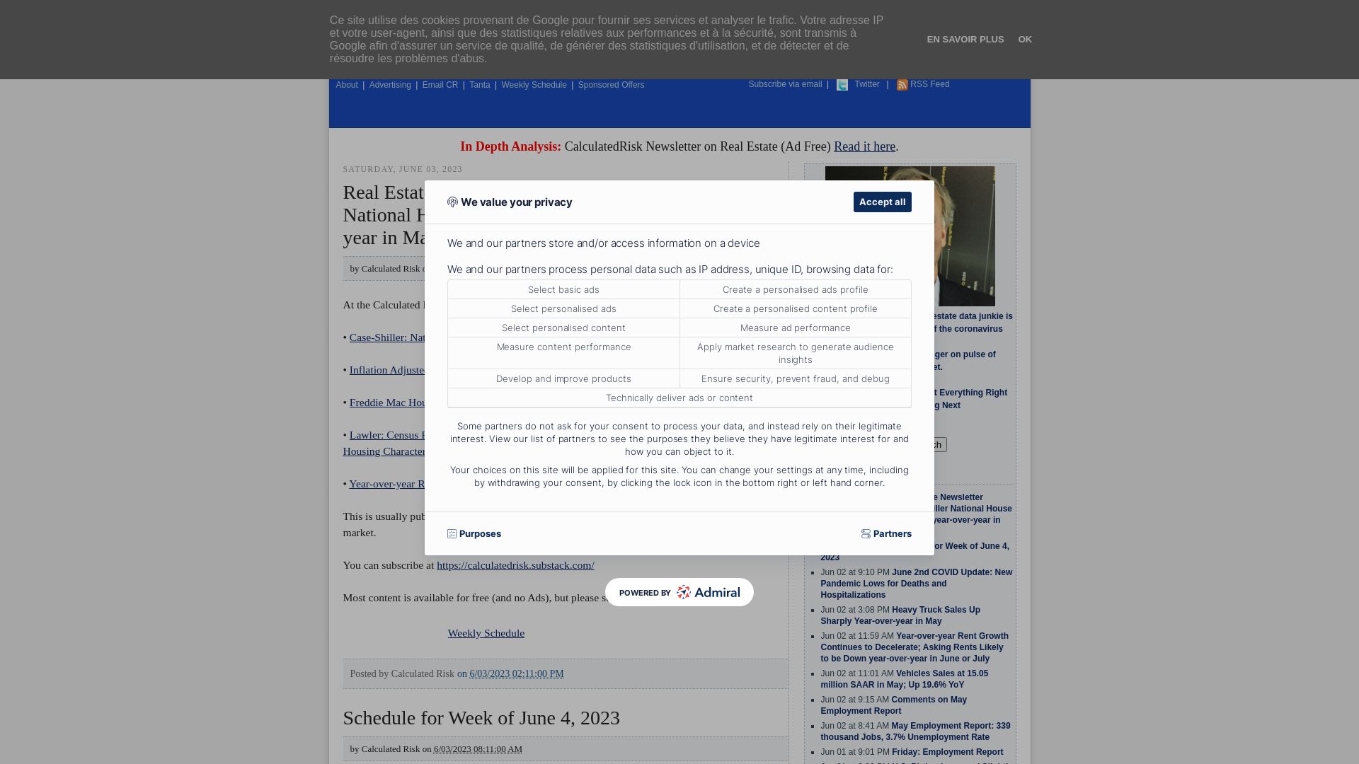 Estado web calculatedriskblog.com está   ONLINE