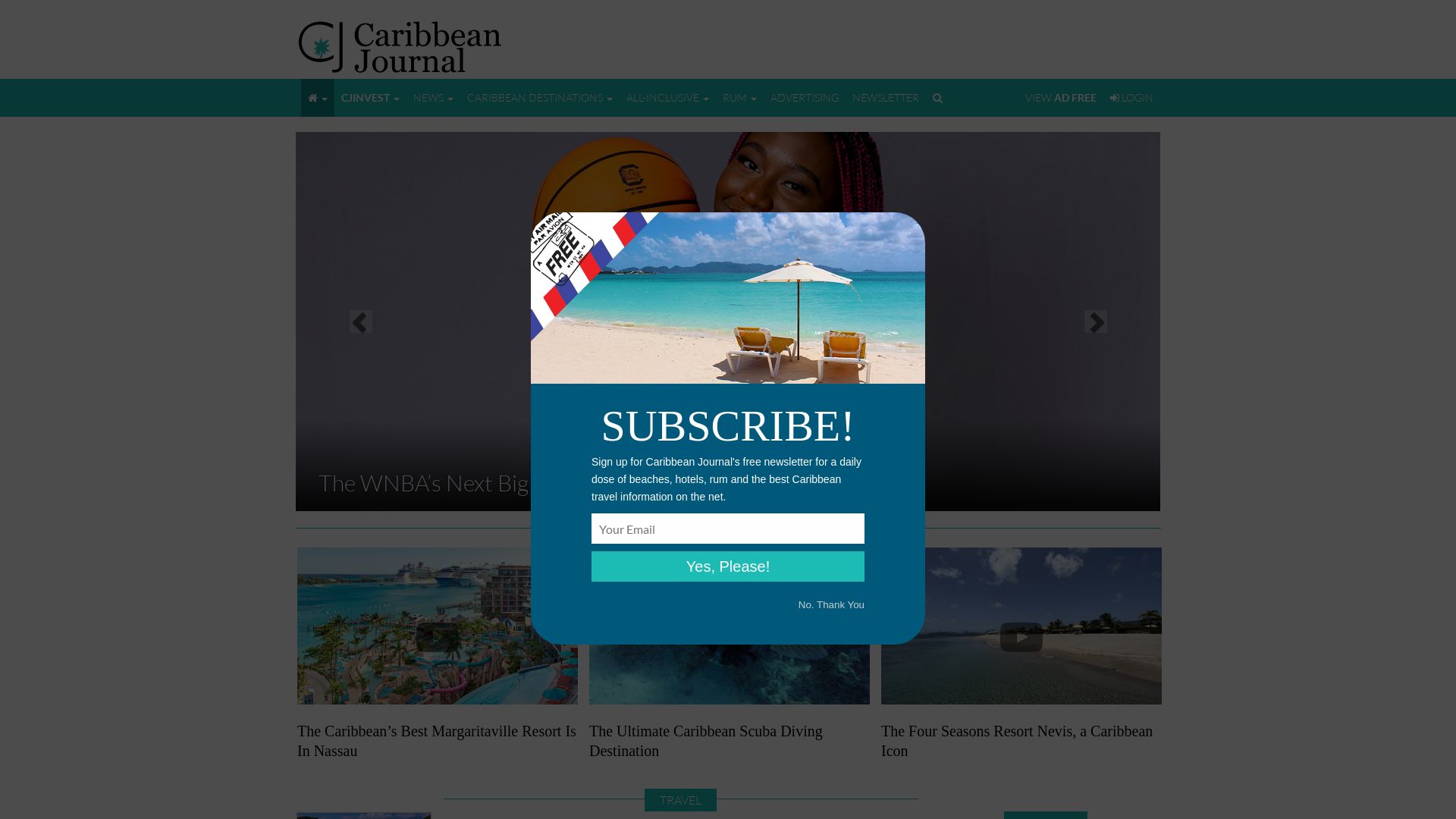 Estado web caribjournal.com está   ONLINE