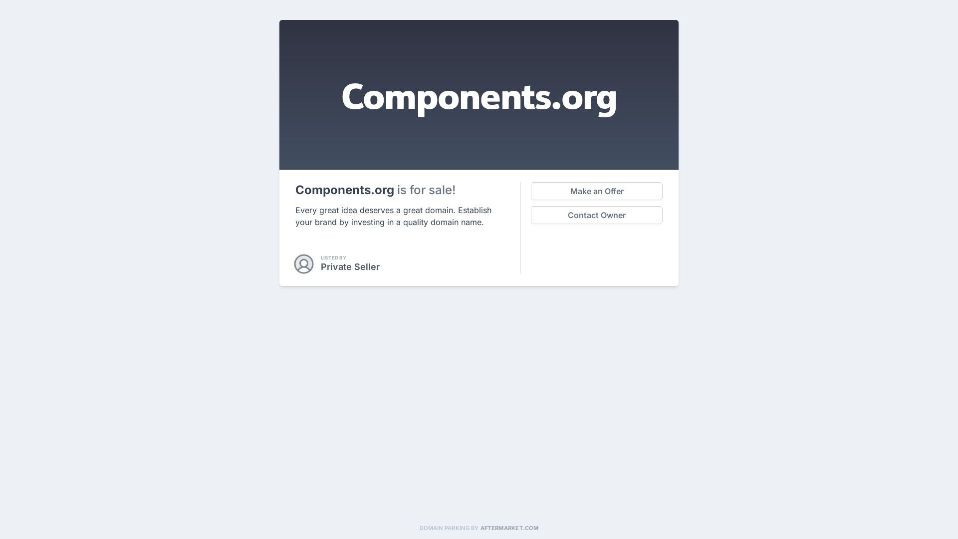 Estado web components.org está   ONLINE