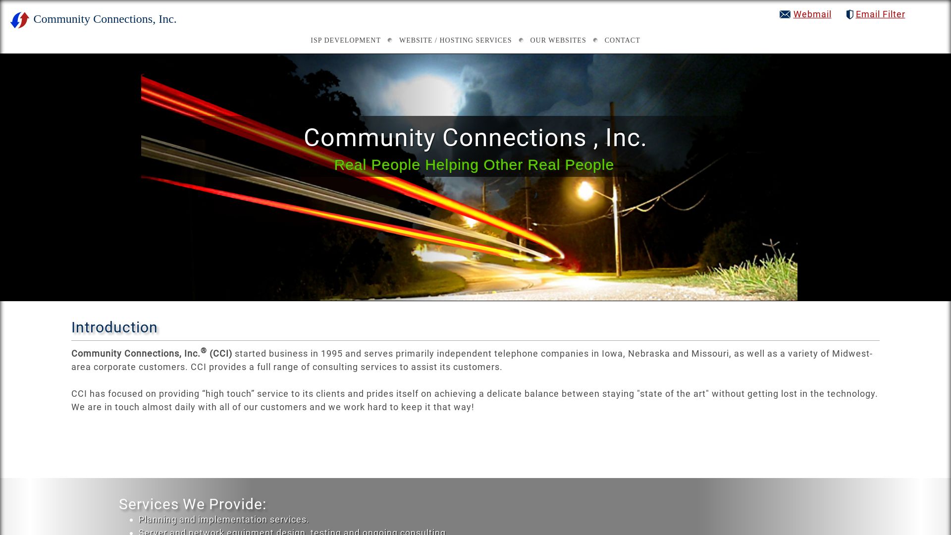 Estado web connections.net está   ONLINE