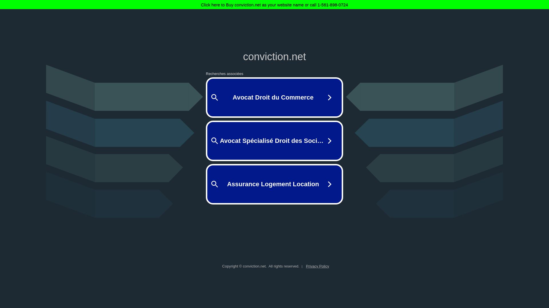 Estado web conviction.net está   ONLINE