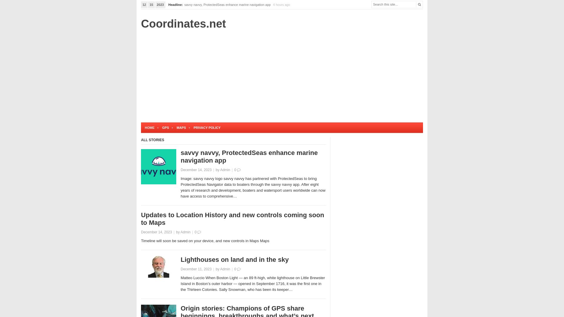 Estado web coordinates.net está   ONLINE