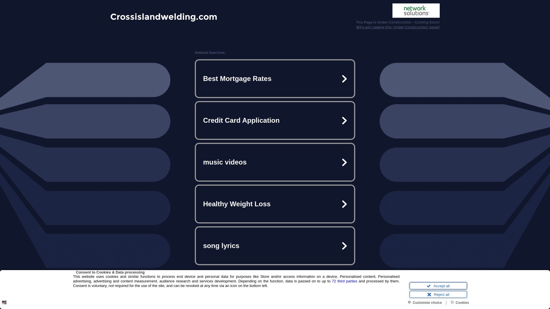 Estado web crossislandwelding.com está   ONLINE