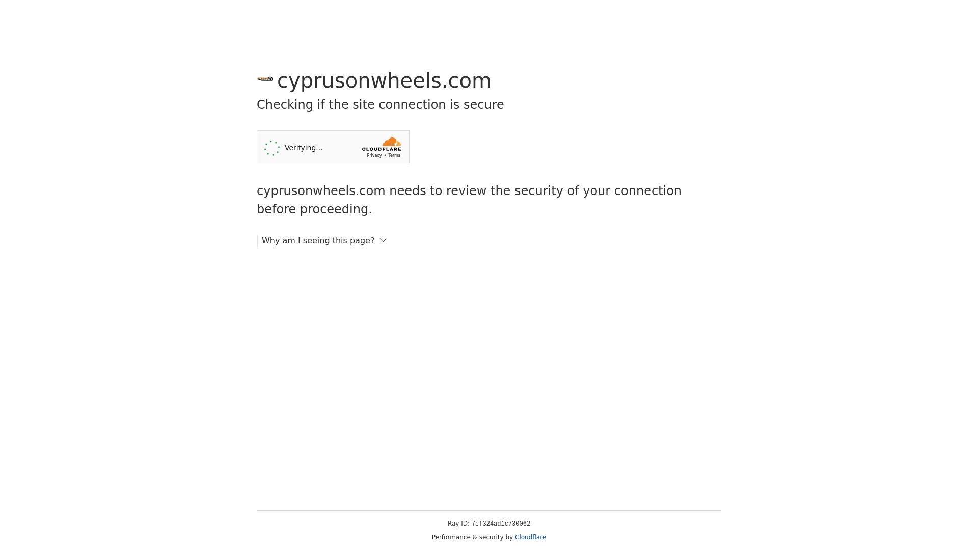 Estado web cyprusonwheels.com está   ONLINE