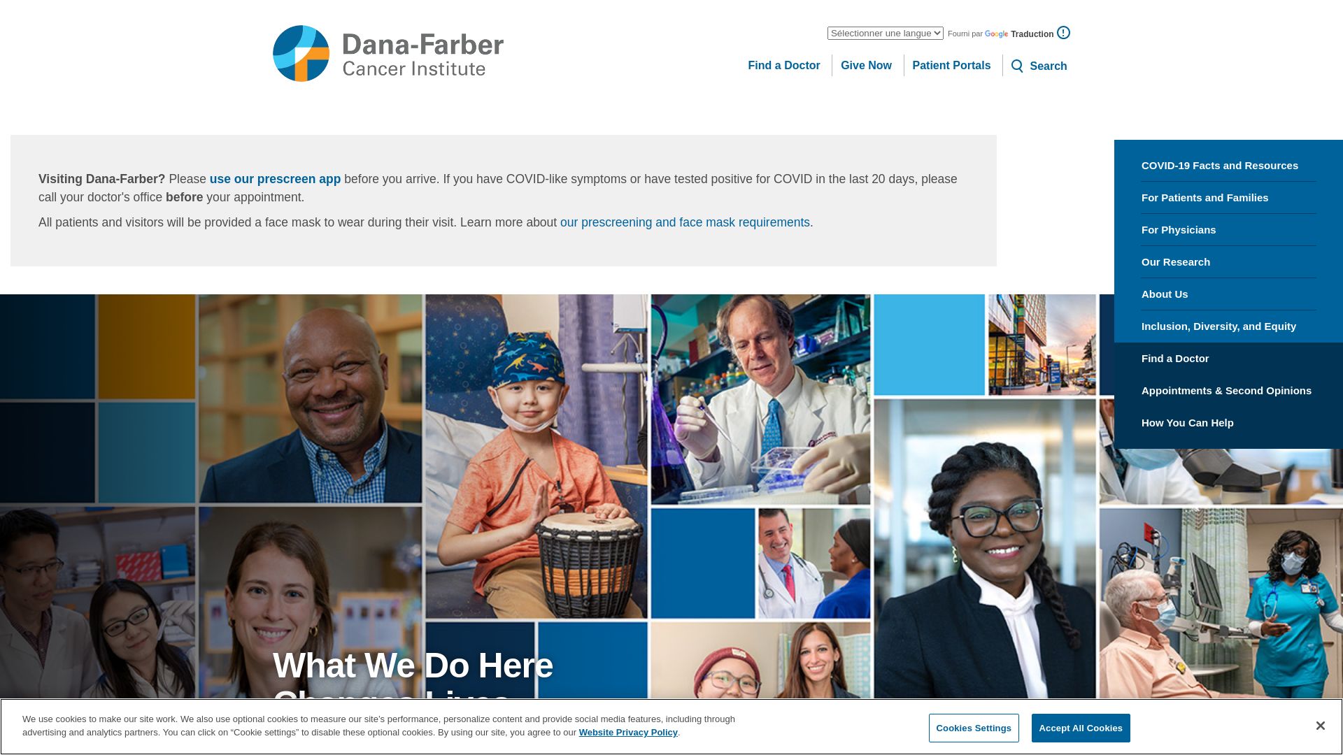 Estado web dana-farber.org está   ONLINE