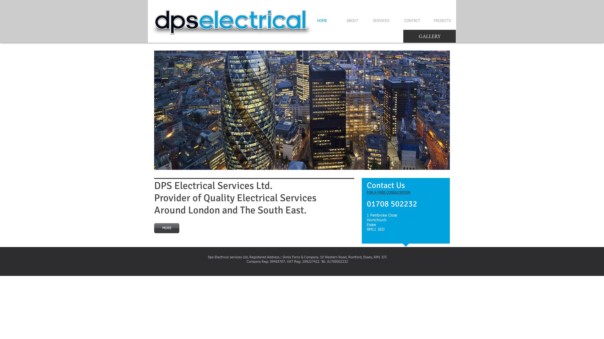 Estado web dpselectrical.london está   ONLINE