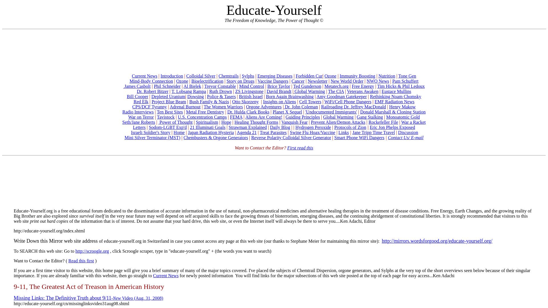 Estado web educate-yourself.org está   ONLINE