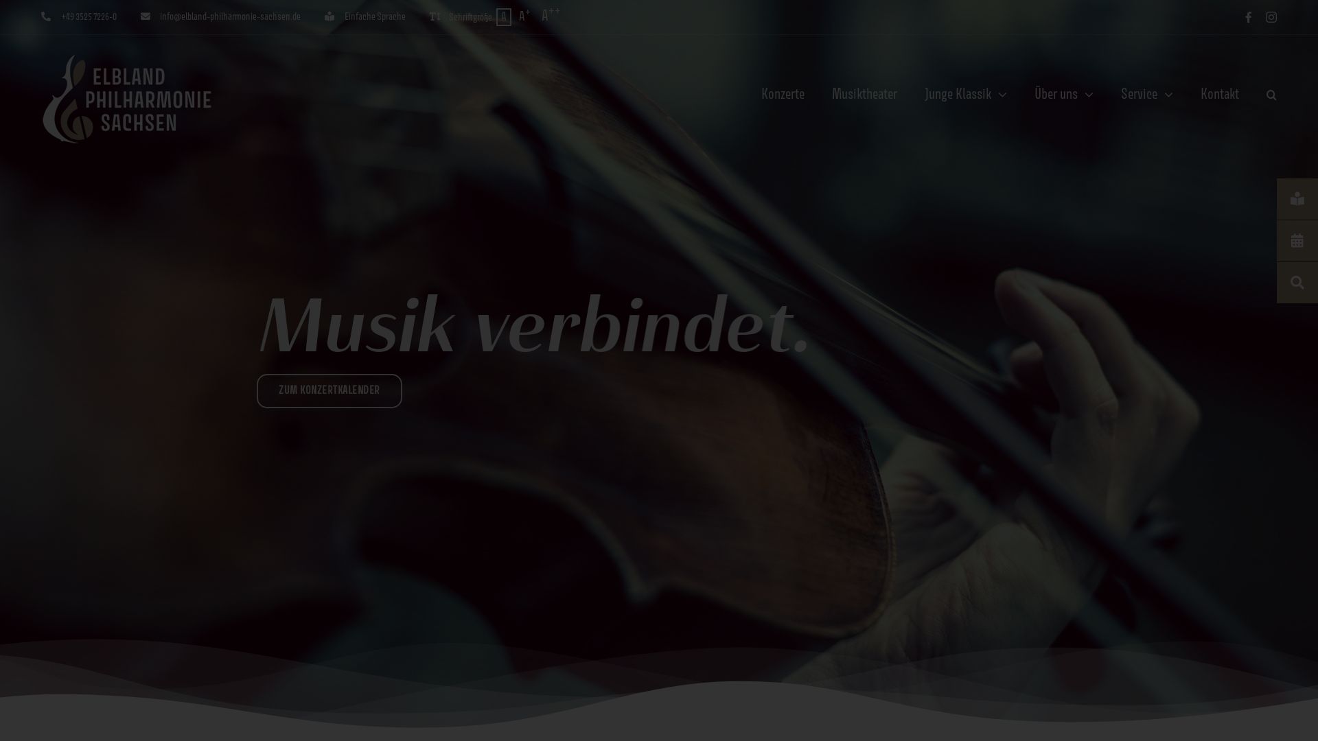Estado web elbland-philharmonie-sachsen.de está   ONLINE