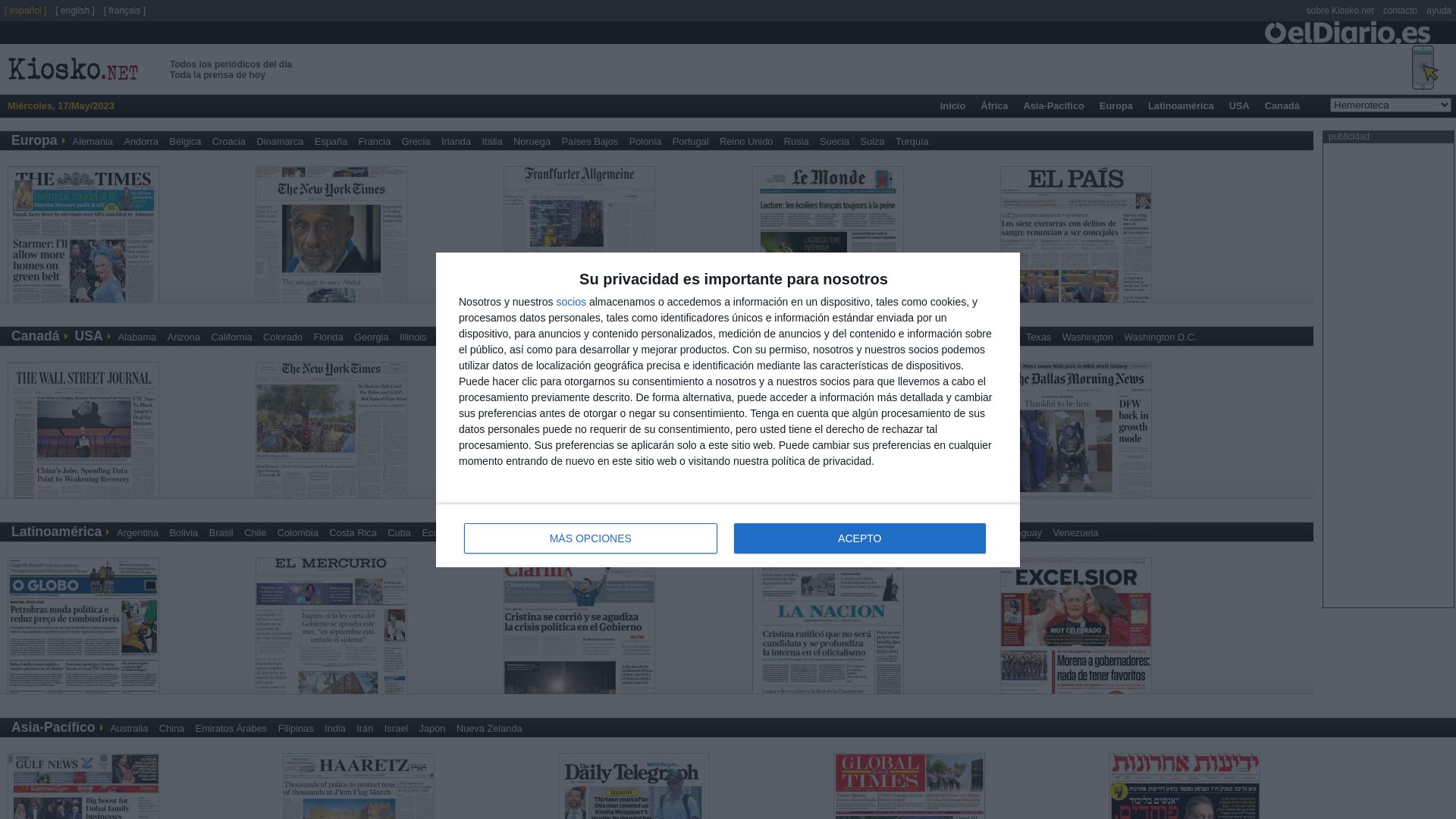 Estado web es.kiosko.net está   ONLINE