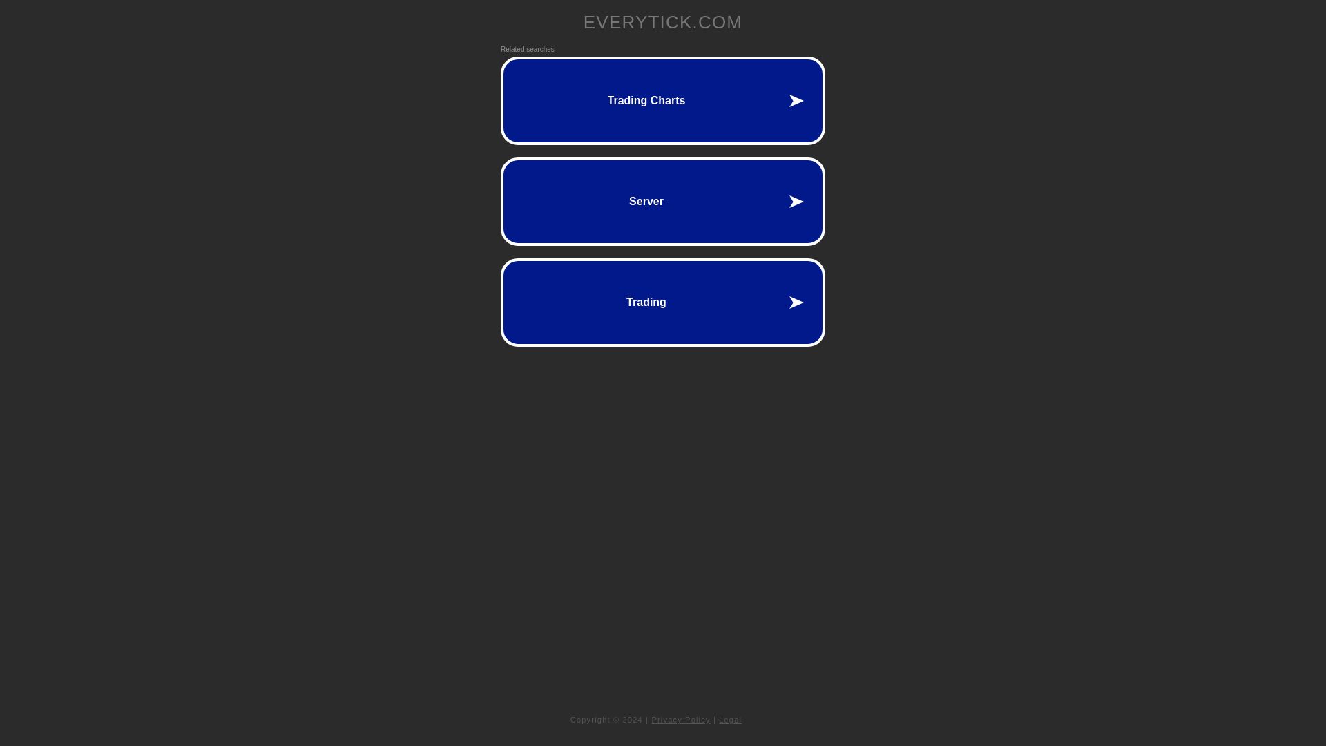 Estado web everytick.com está   ONLINE