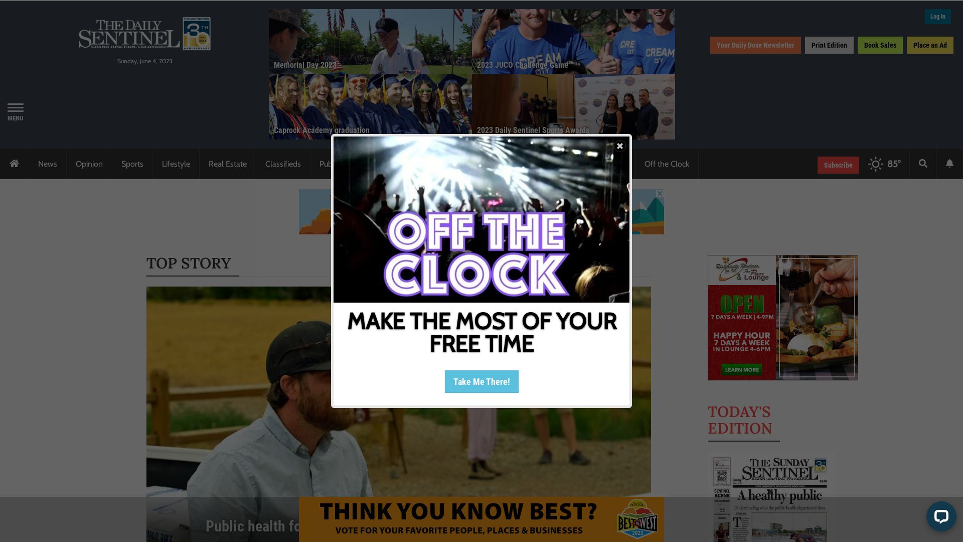 Estado web gjsentinel.com está   ONLINE