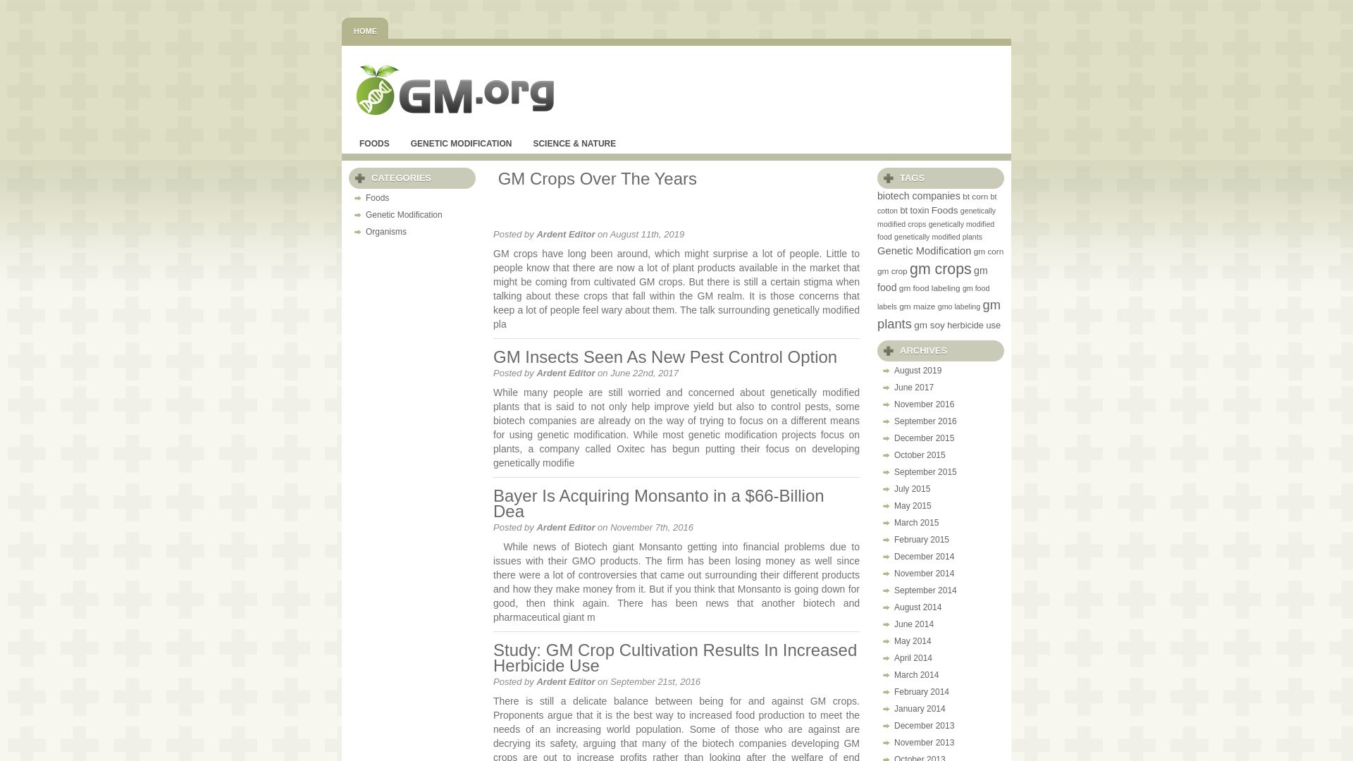 Estado web gm.org está   ONLINE