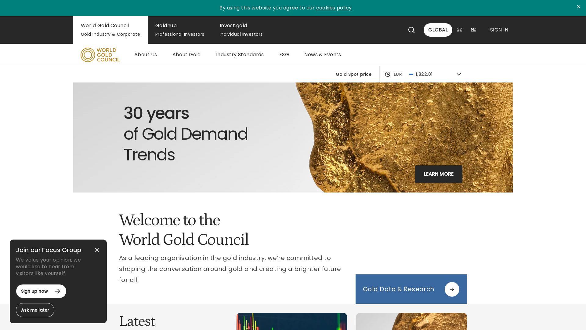 Estado web gold.org está   ONLINE