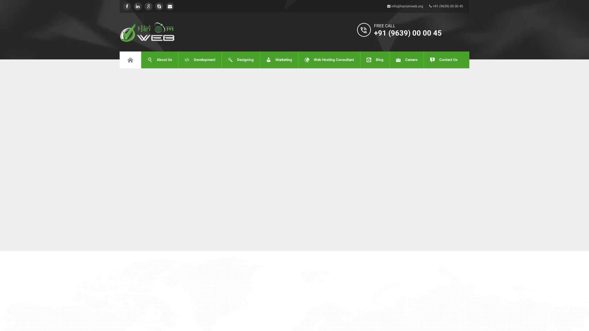 Estado web hariomweb.org está   ONLINE