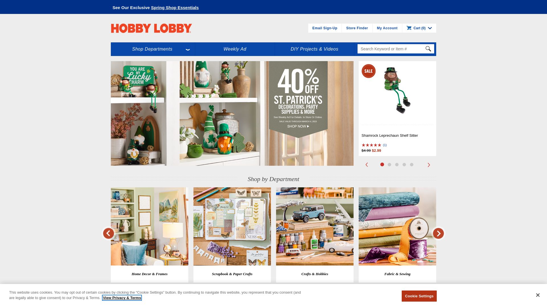 Estado web hobbylobby.com está   ONLINE