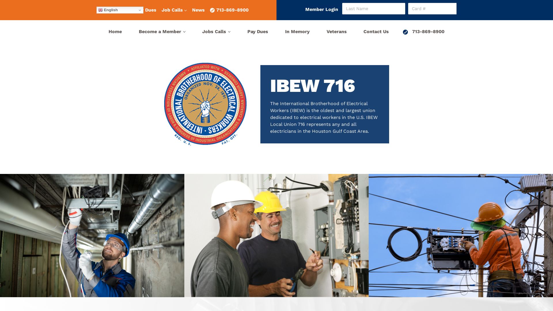 Estado web ibew716.net está   ONLINE