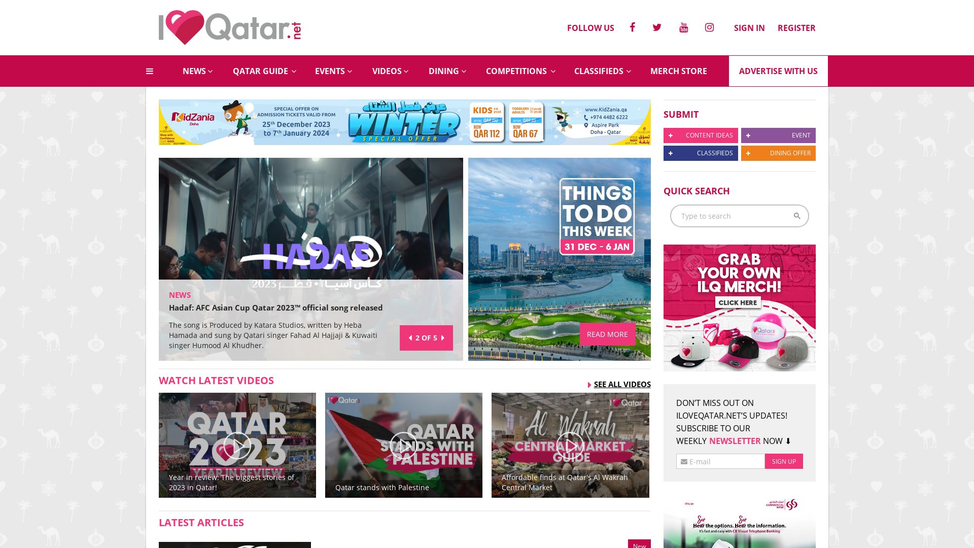 Estado web iloveqatar.net está   ONLINE