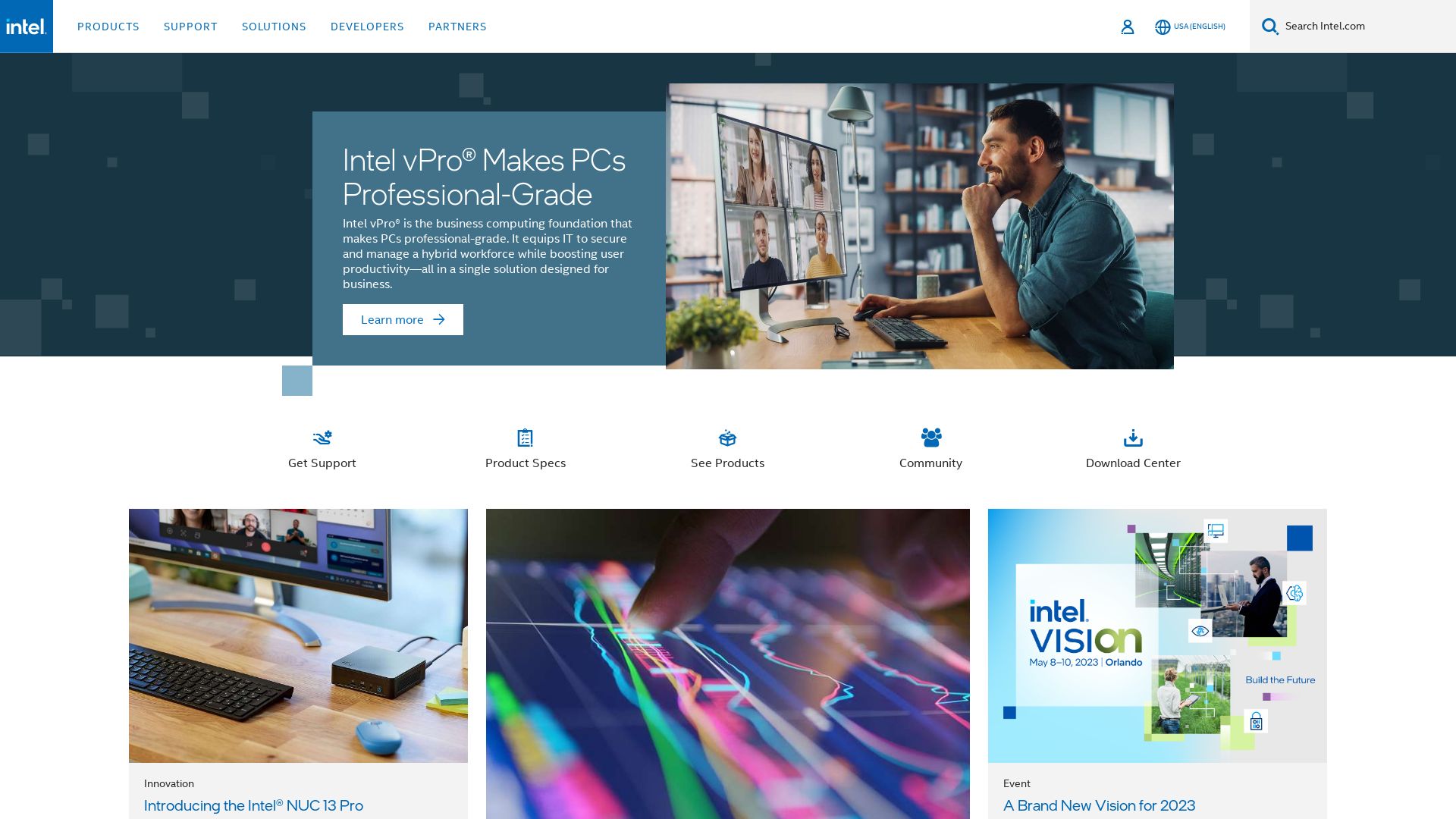 Estado web intel.com está   ONLINE