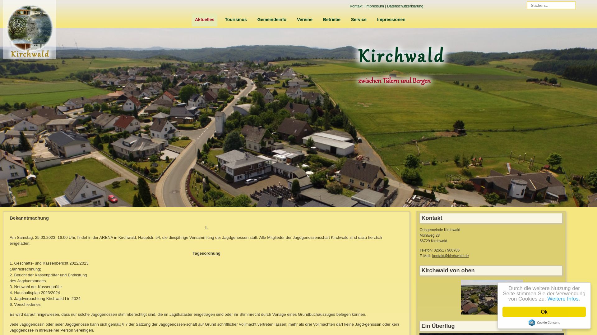 Estado web kirchwald.de está   ONLINE