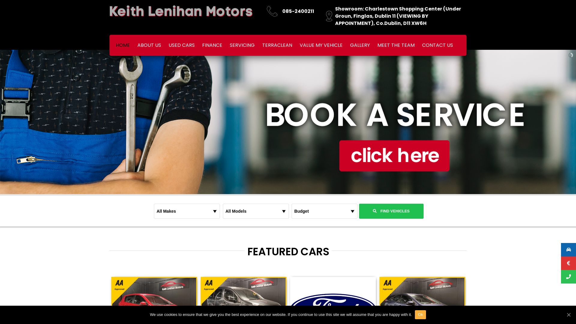 Estado web klmotors.ie está   ONLINE