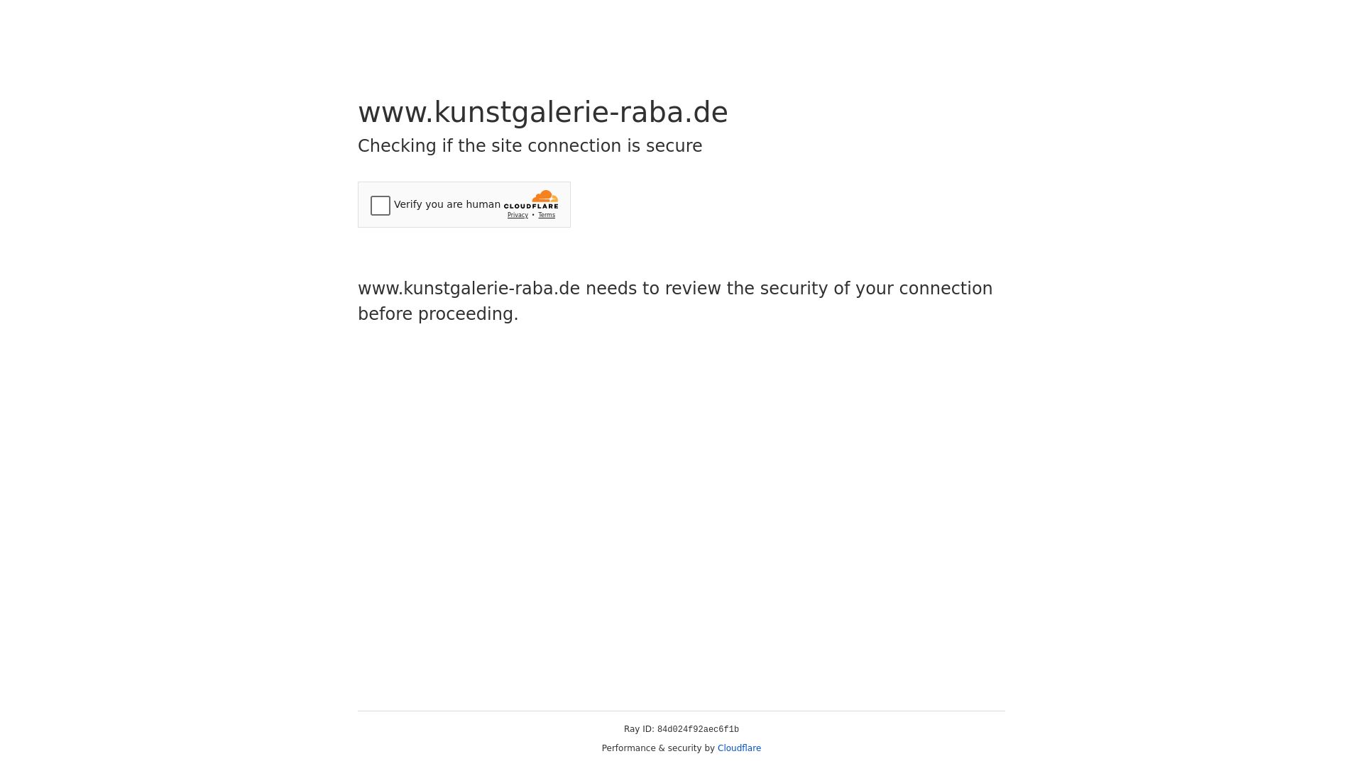 Estado web kunstgalerie-raba.de está   ONLINE
