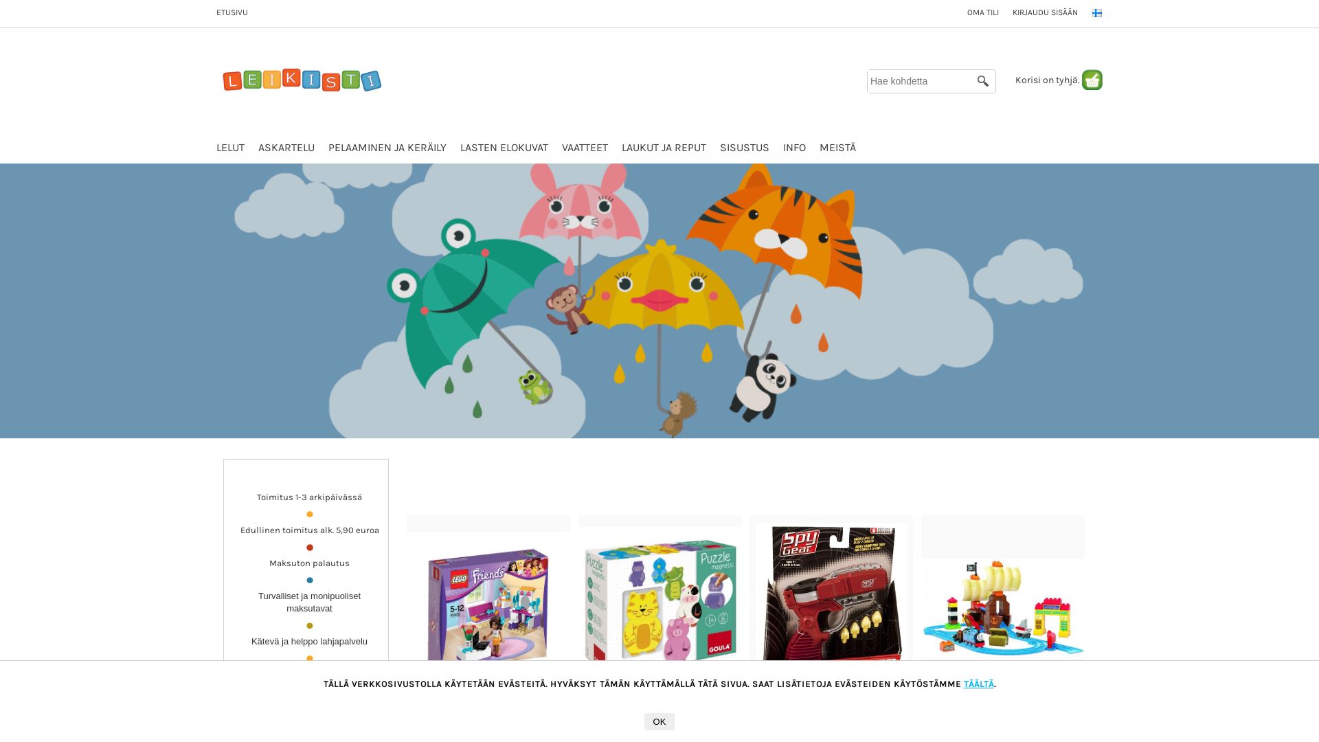 Estado web leikisti.fi está   ONLINE