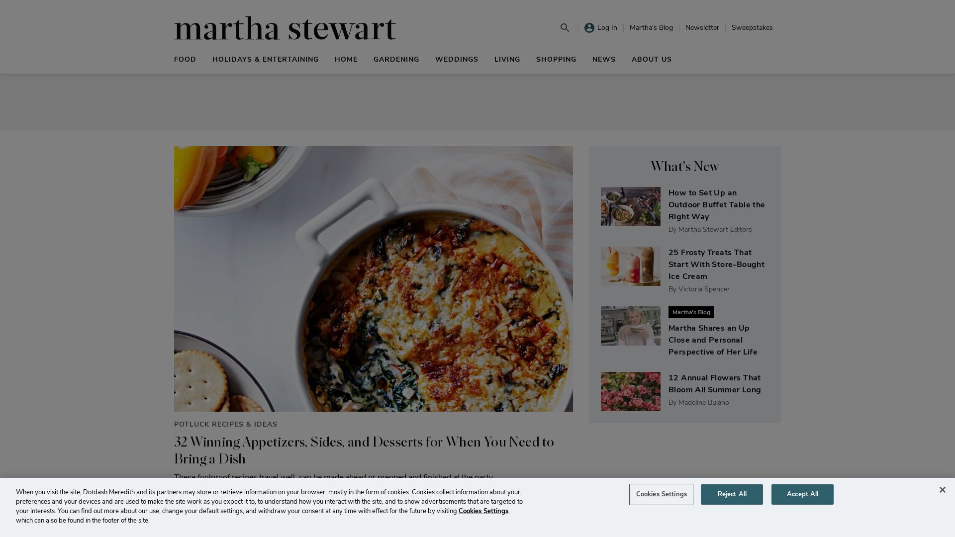 Estado web marthastewart.com está   ONLINE