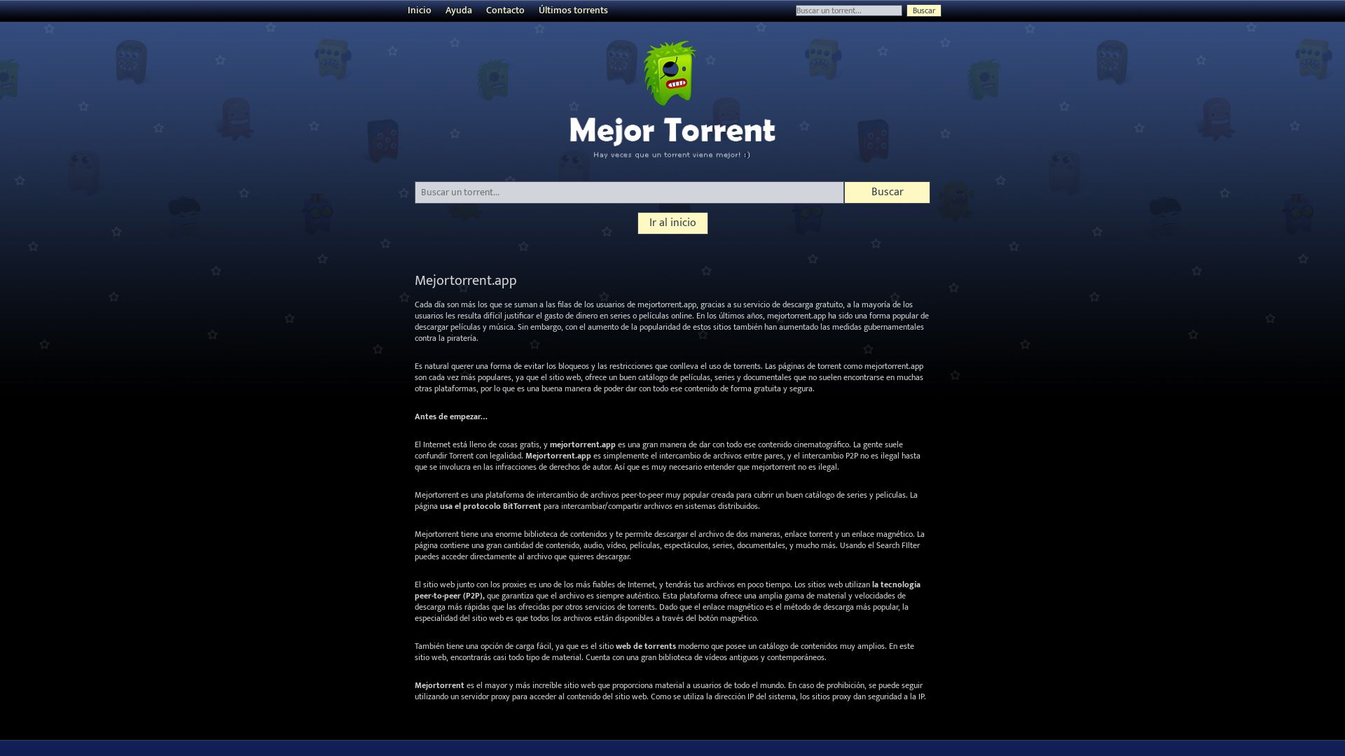 Estado web mejortorrent.wtf está   ONLINE