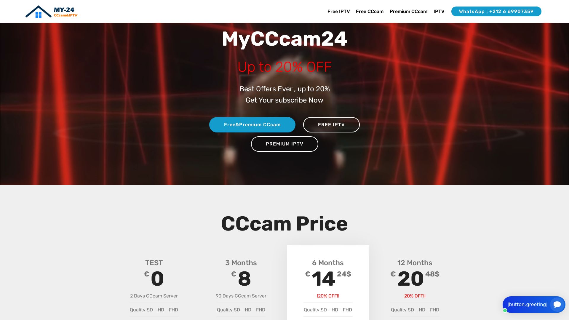 Estado web mycccam24.com está   ONLINE