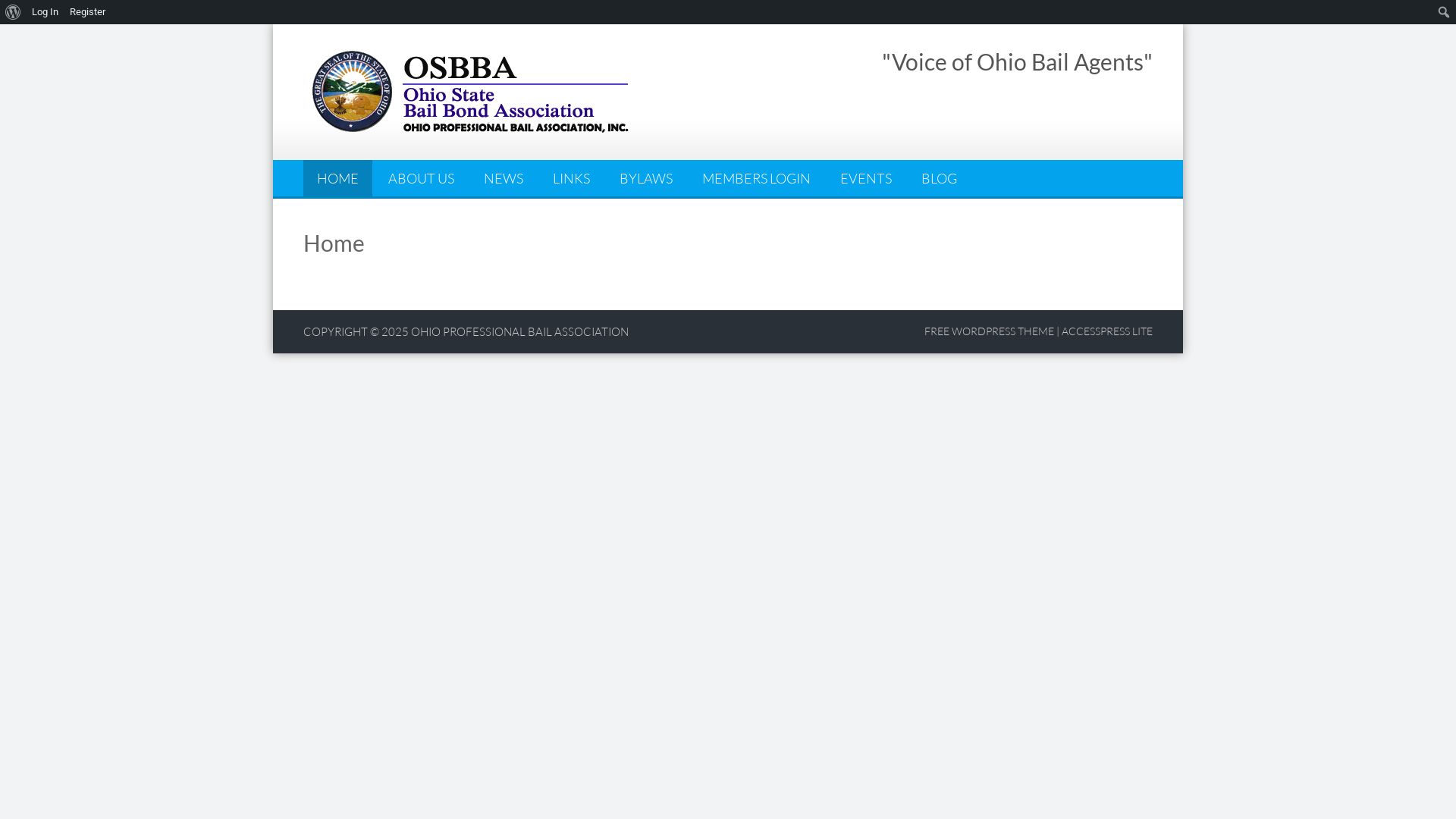 Estado web ohioprobailassociation.org está   ONLINE