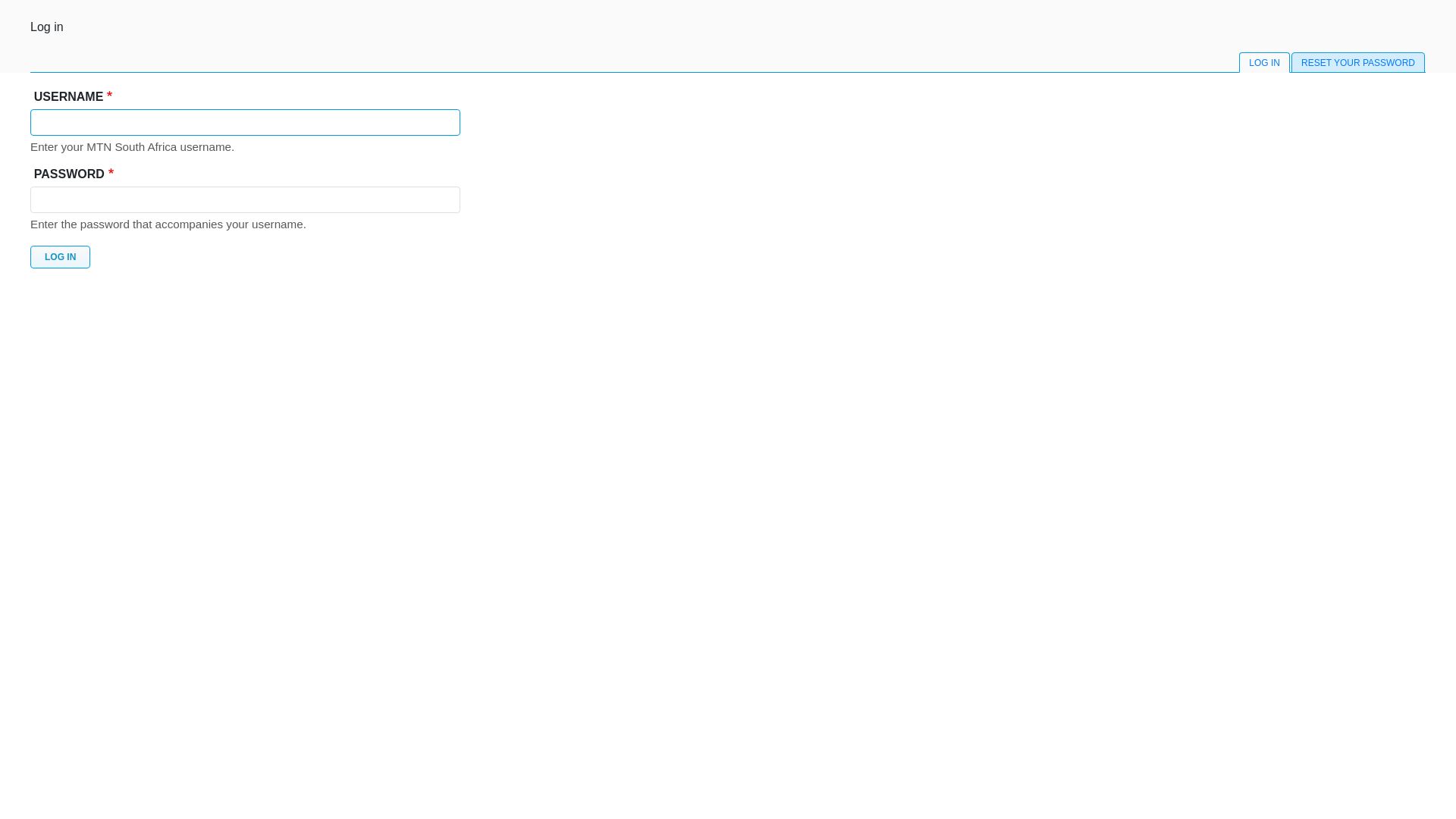 Estado web onlinecms.mtn.co.za está   ONLINE