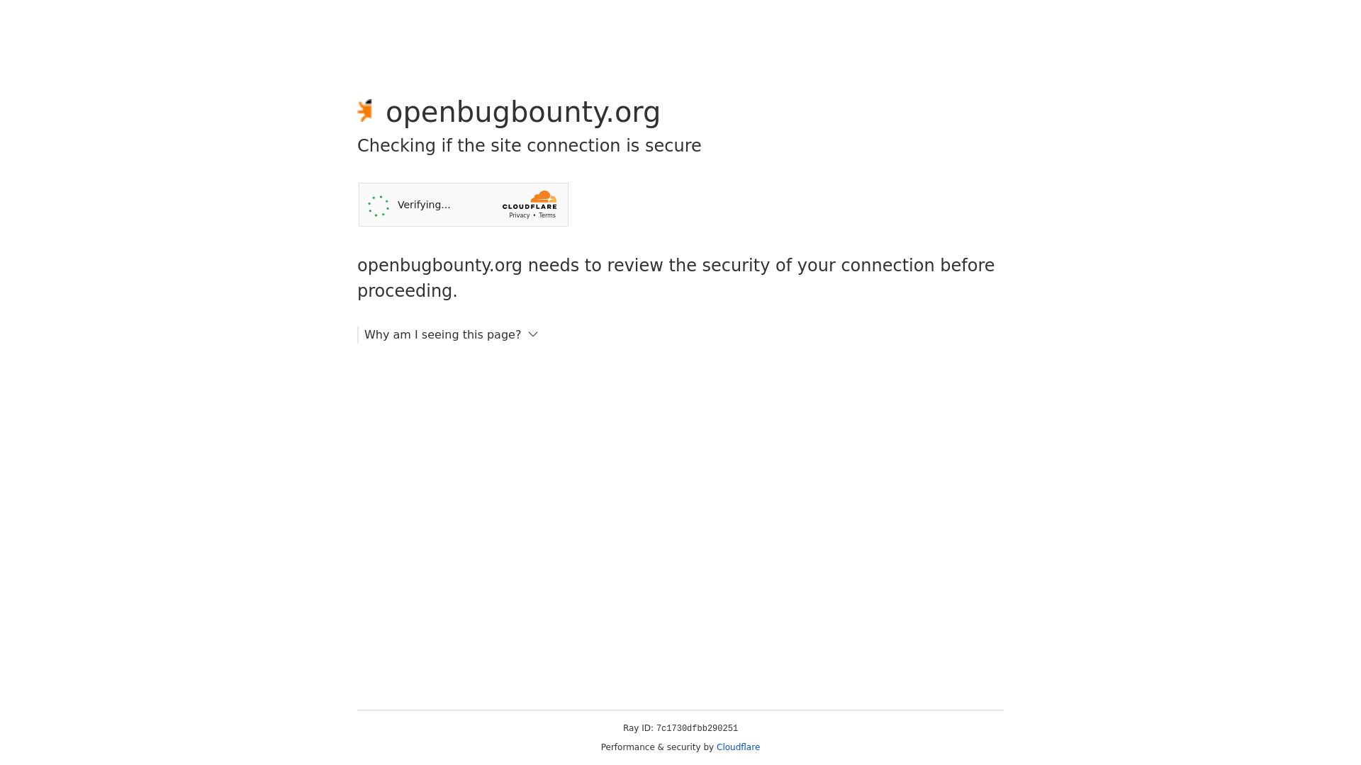Estado web openbugbounty.org está   ONLINE