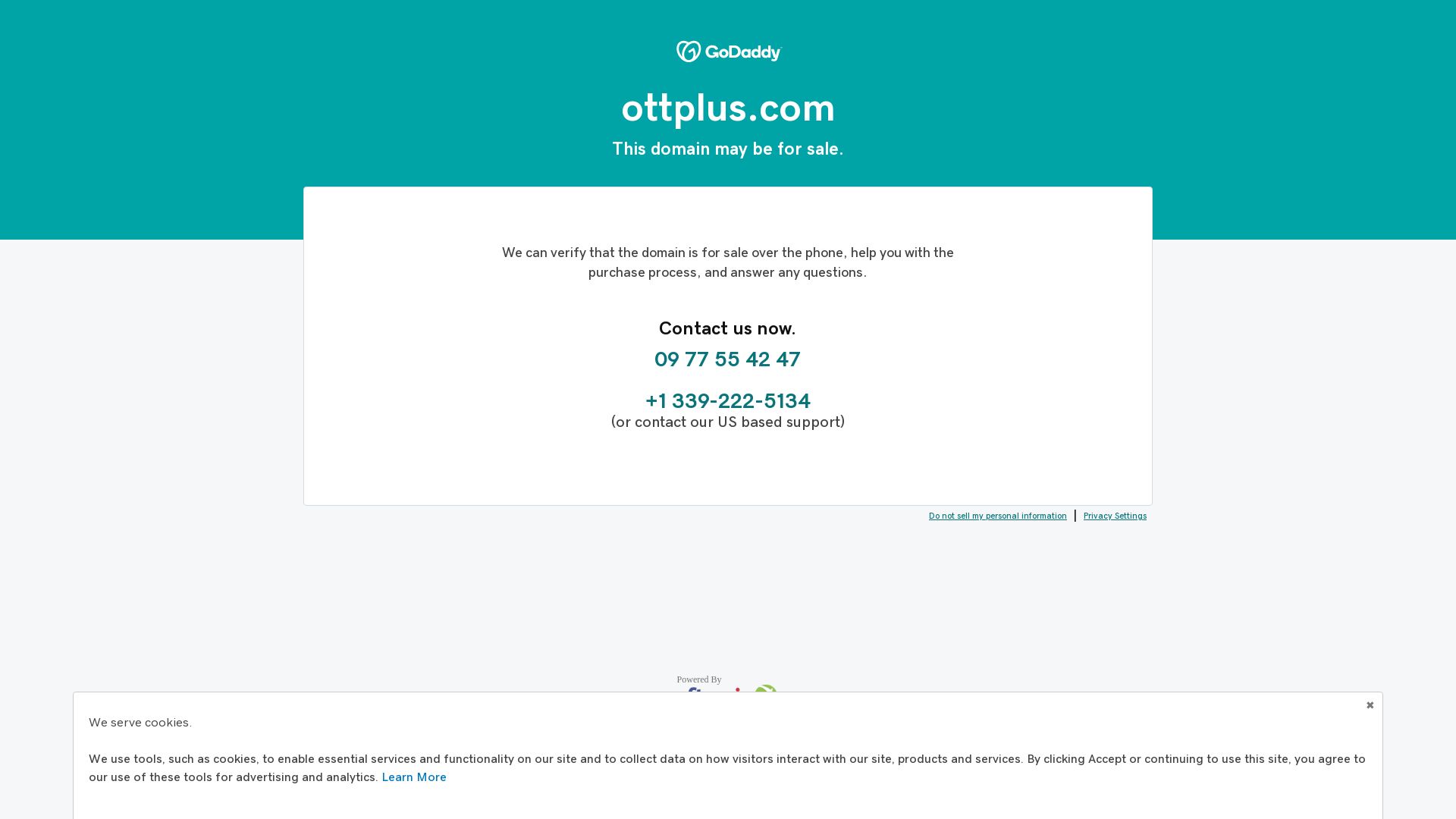 Estado web ottplus.com está   ONLINE